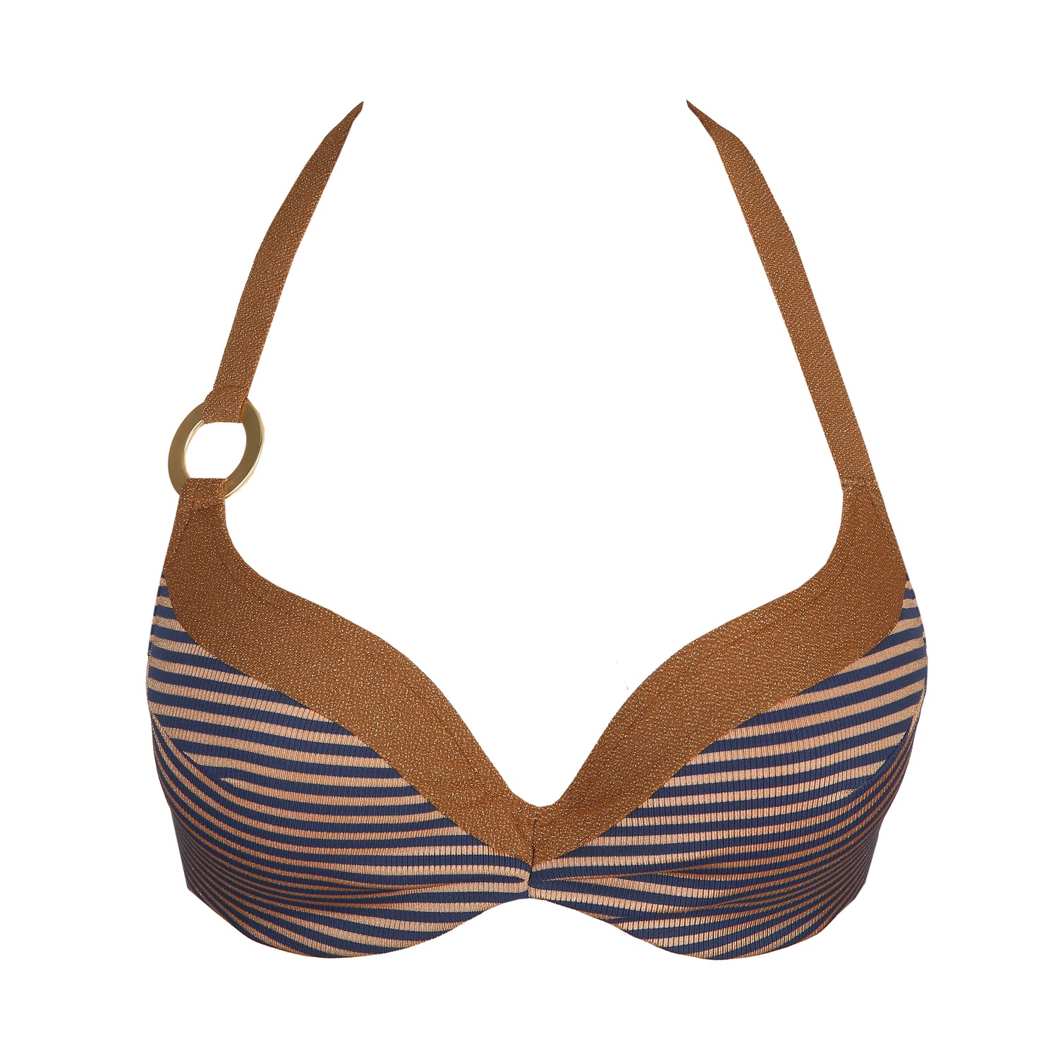 Marie Jo Swim Saturna Padded Bikini Top Heartshape (1005716) Ocean Bronze