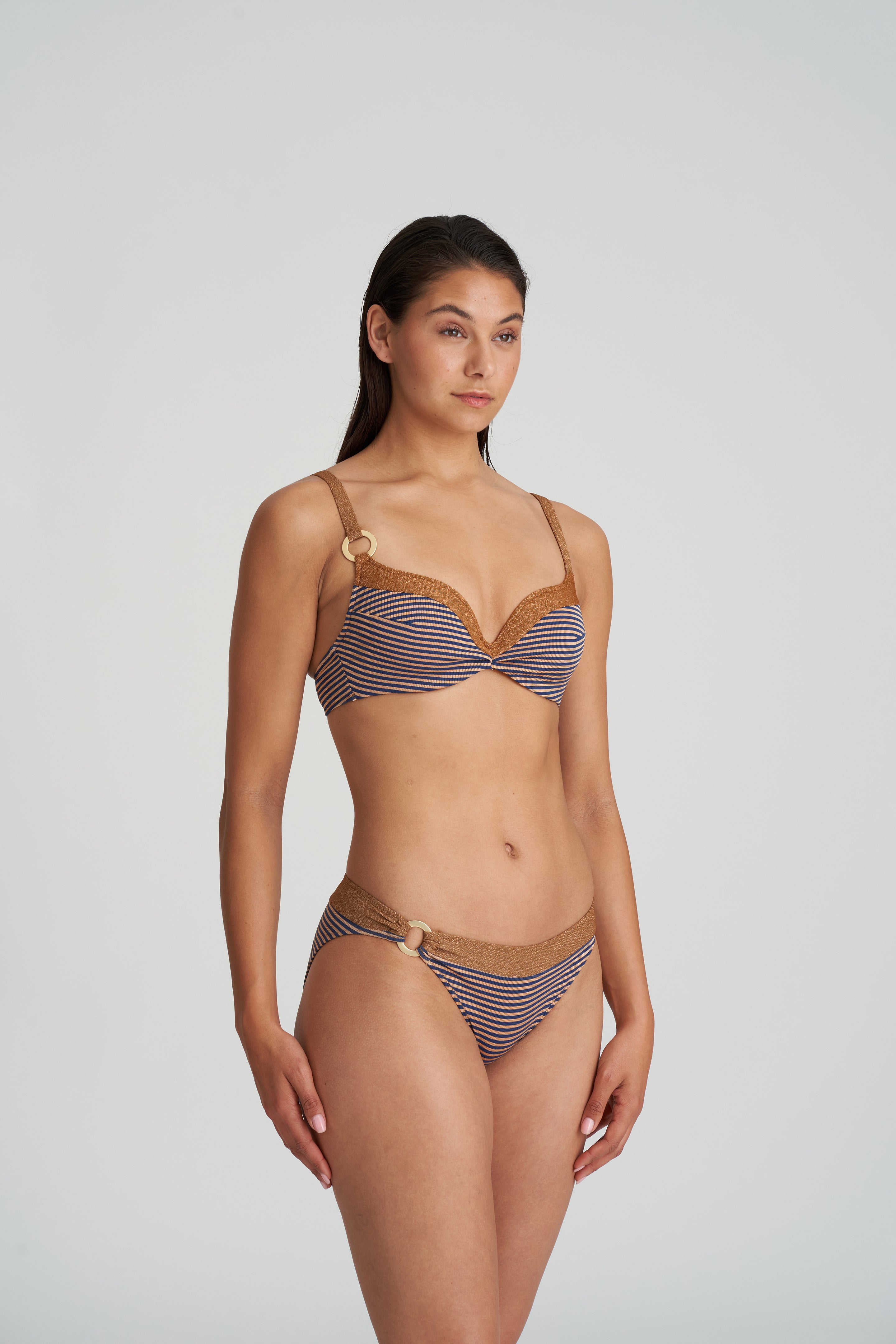 Marie Jo Swim Saturna Padded Bikini Top Heartshape (1005716) Ocean Bronze