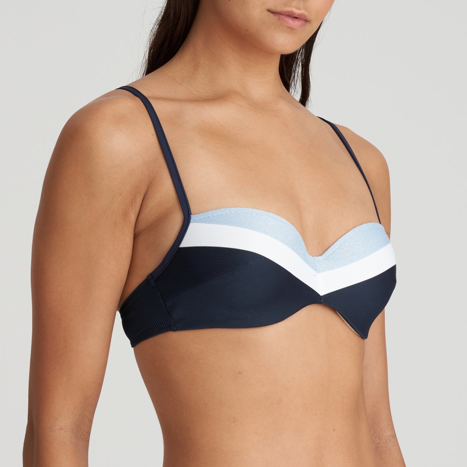 Marie Jo Swim Sitges Padded Balcony Bikini Top (1004619) Cloud Party