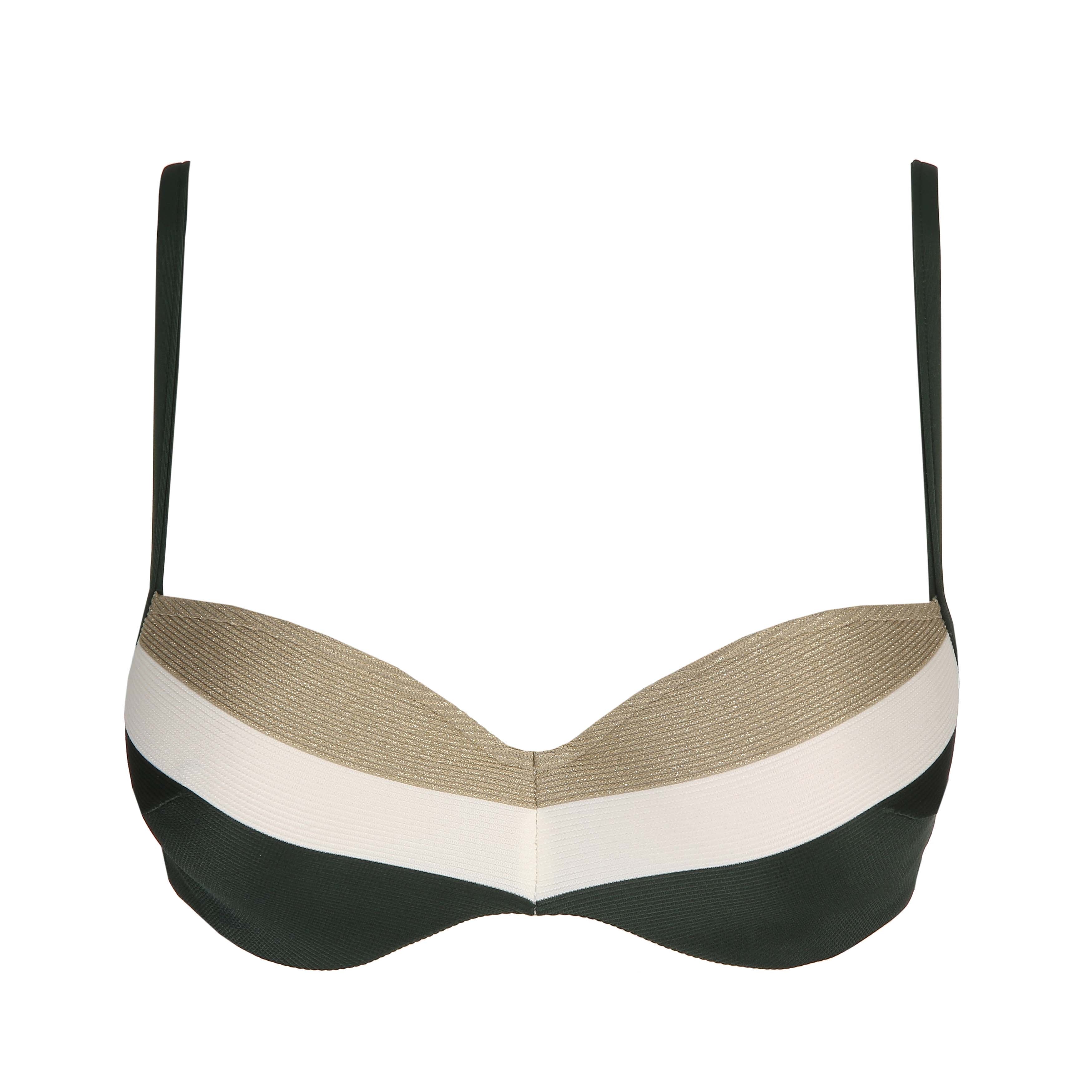 Marie Jo Swim Sitges Padded Balcony Bikini Top (1004619) Malachite