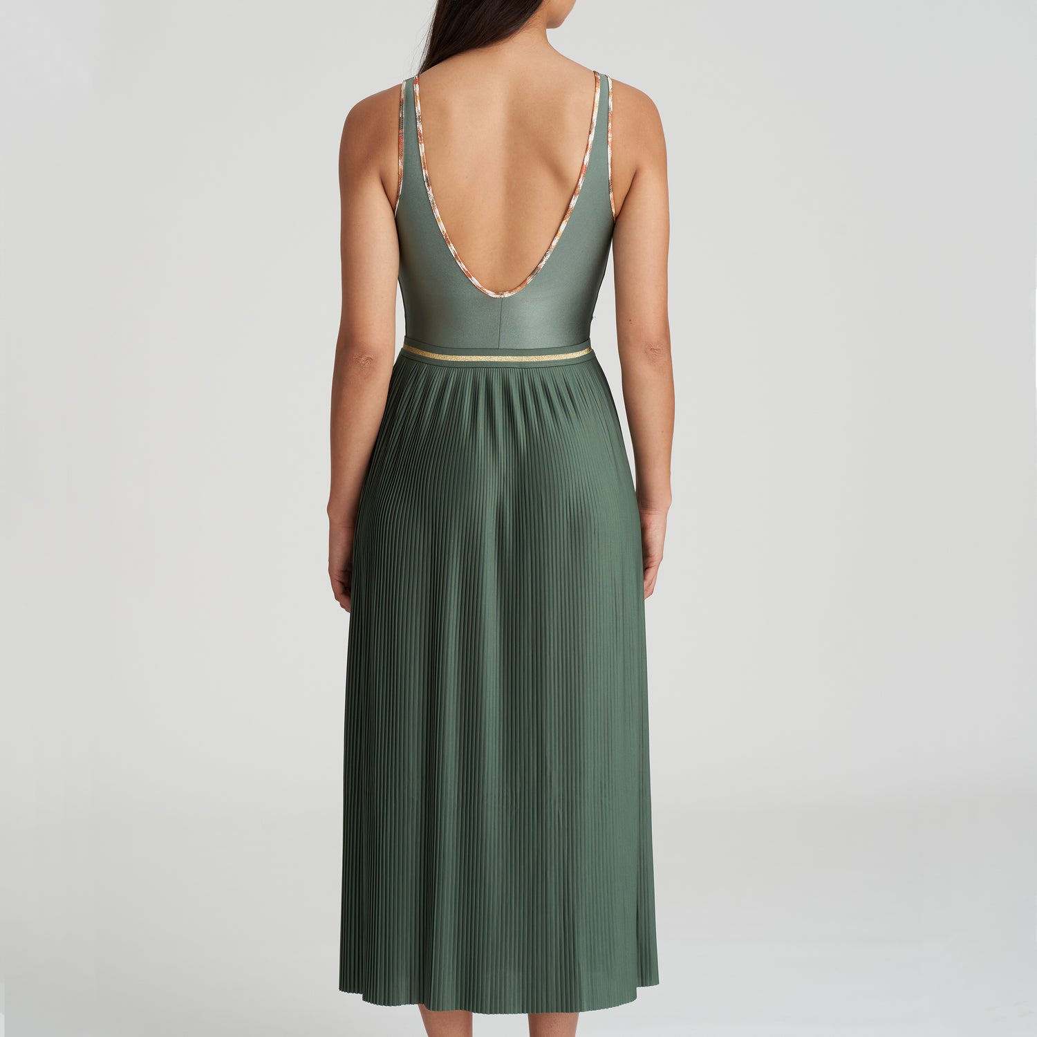 Marie Jo Swim Crete Swimwear Stretch Skirt (1005695) Inca Gold