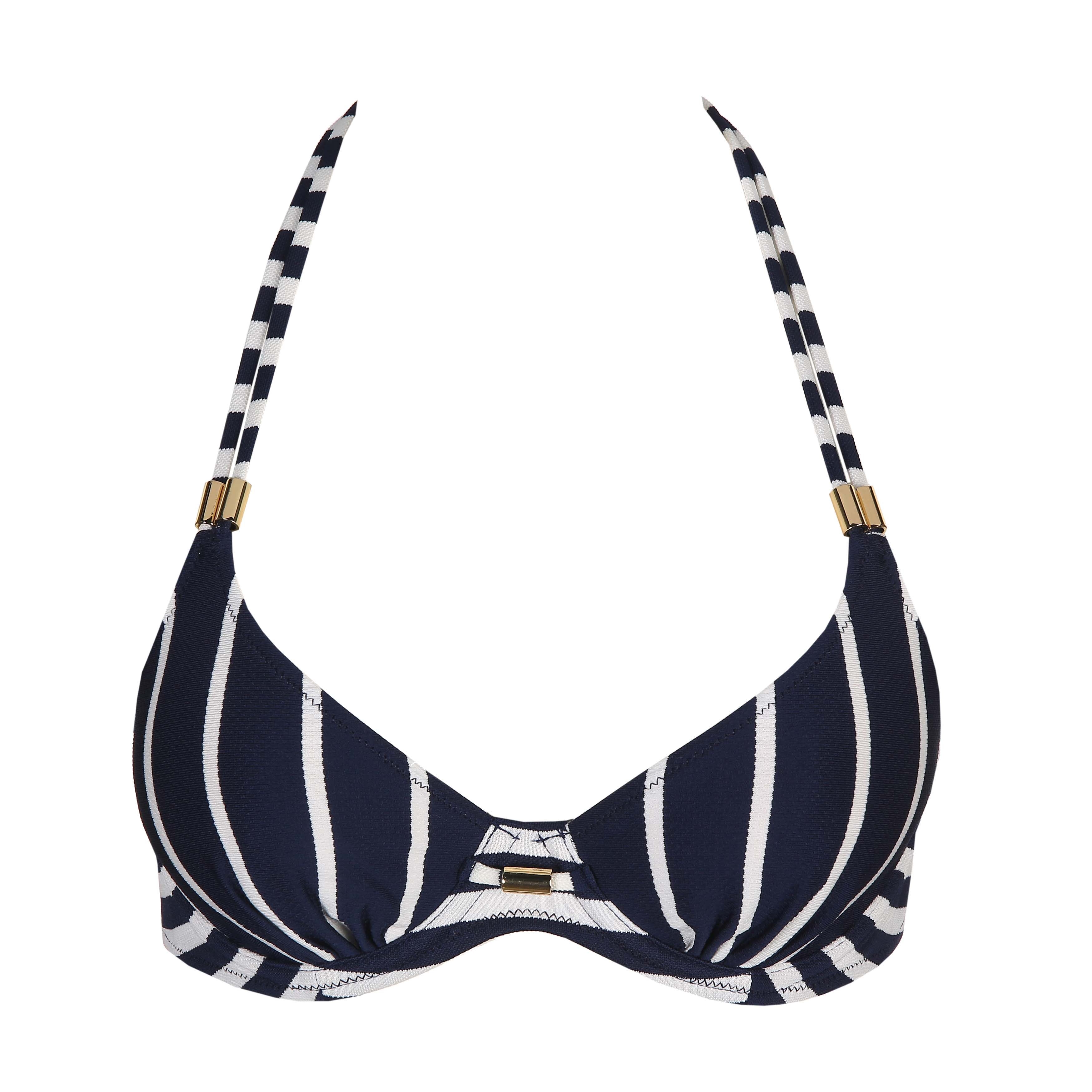 Купальник бикини с полной чашкой Marie Jo Swim Cadiz (1005210) Синий