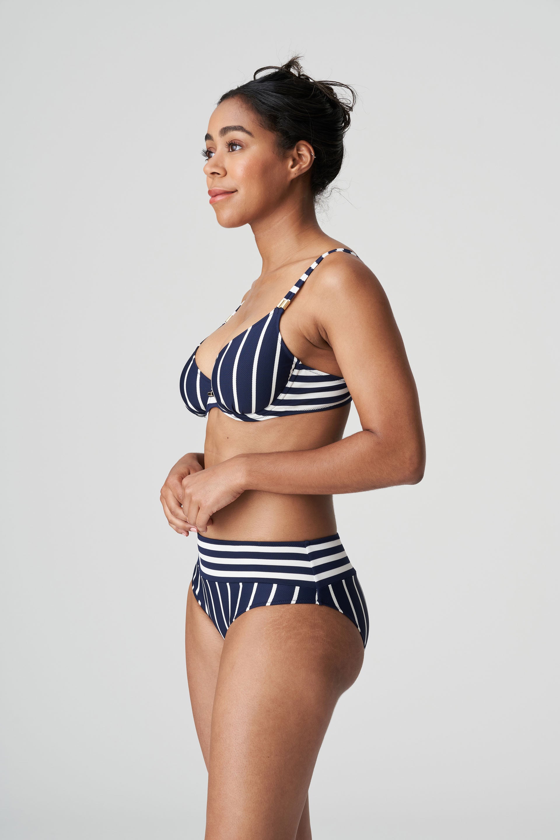 Купальник бикини с полной чашкой Marie Jo Swim Cadiz (1005210) Синий