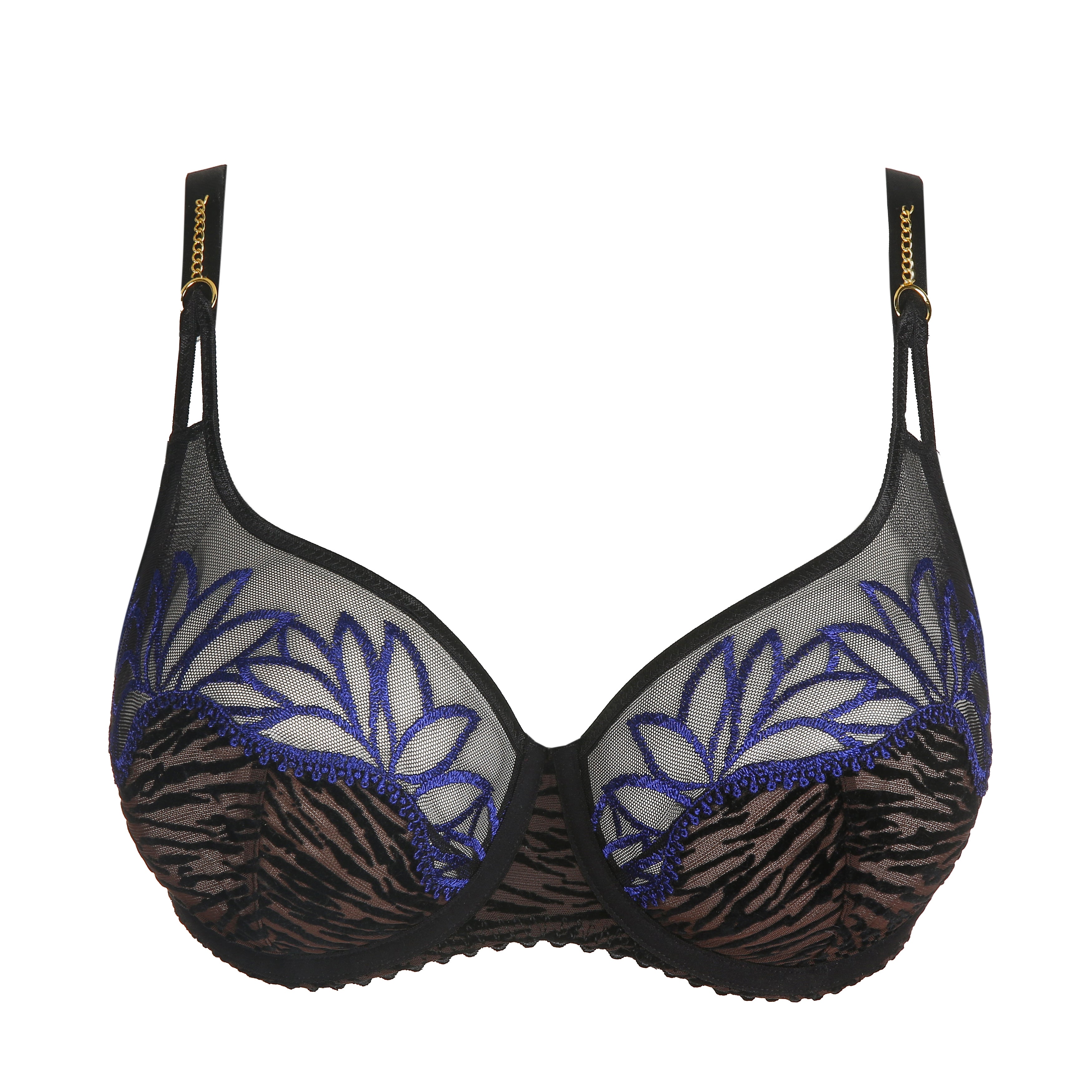 Primadonna Cheyney Balcony Bra Vertical Seam (0163452) Sultry Black