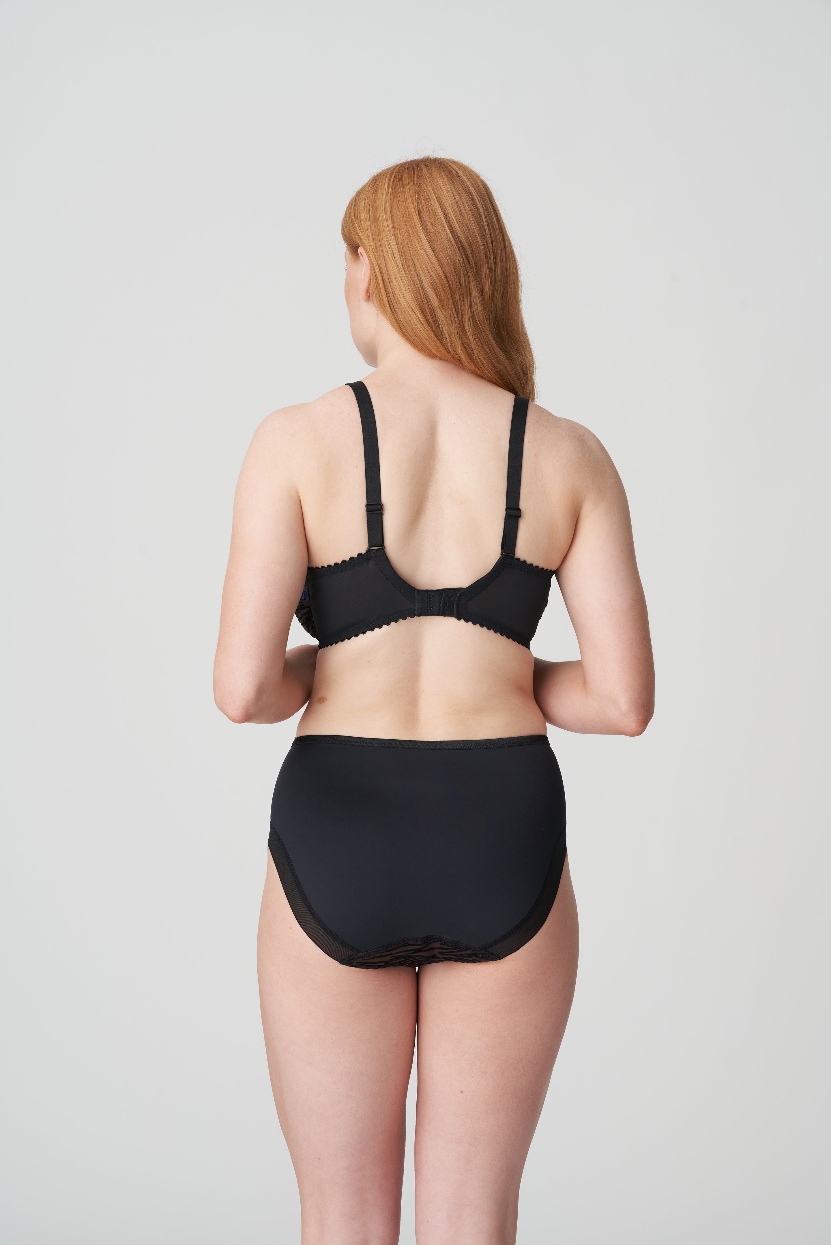 Primadonna Cheyney Balcony Bra Vertical Seam (0163452) Sultry Black