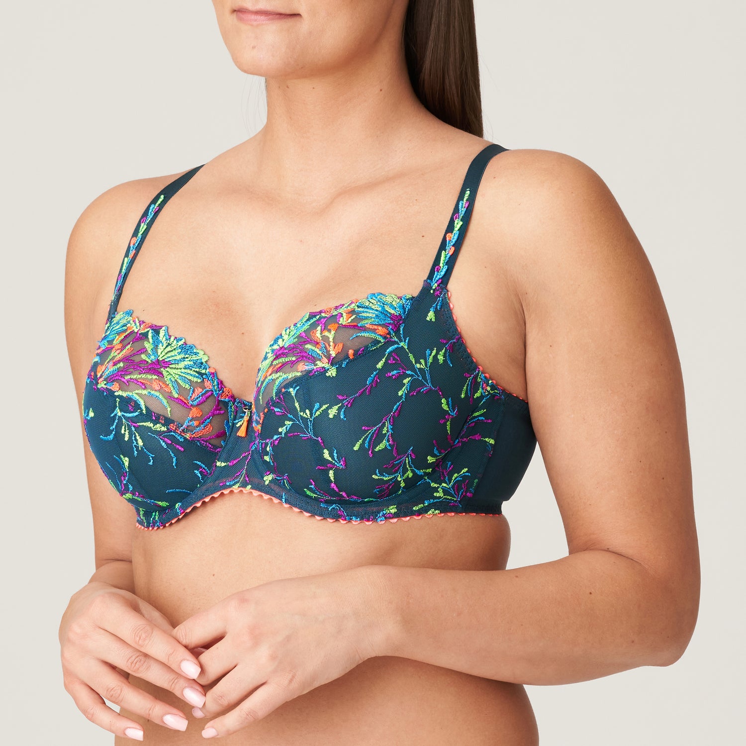 Primadonna Las Salinas Бюстгальтер-балкон с тюльпановым швом (0163324) Empire Green