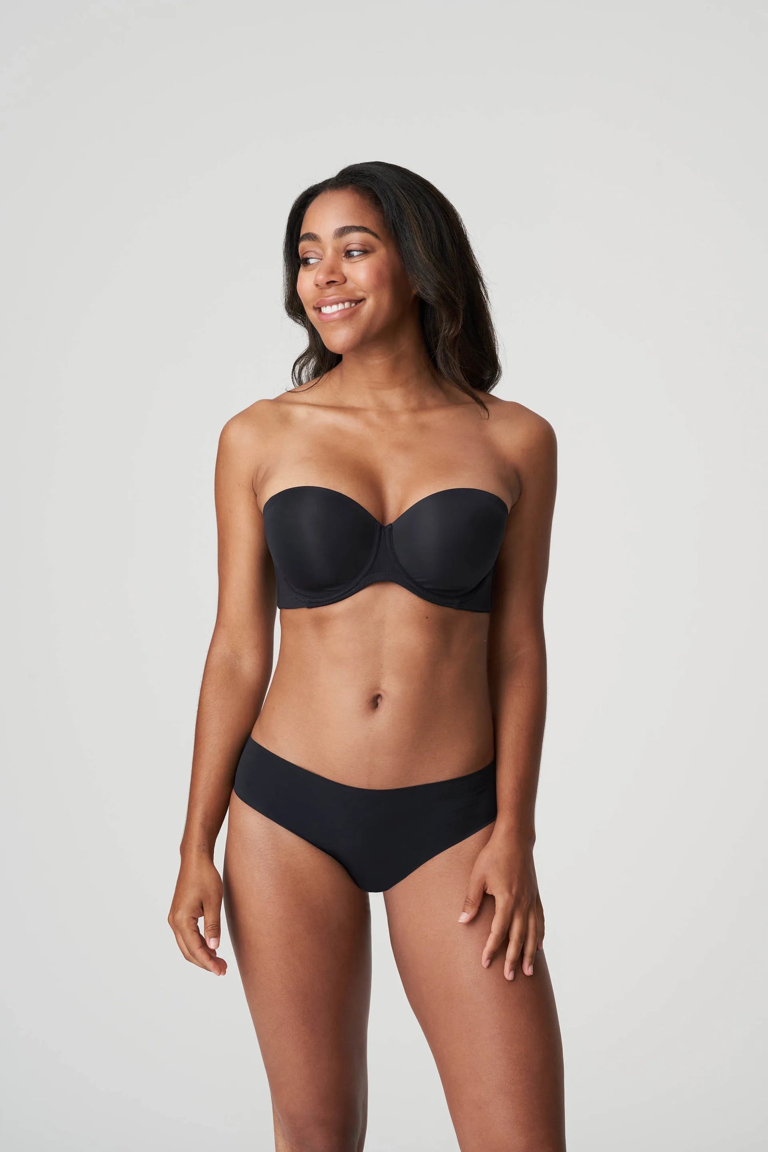 Primadonna Figuras Padded Bra Strapless (0263258) Charcoal