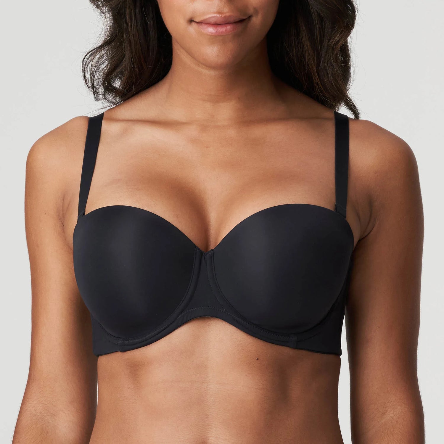 Primadonna Figuras Padded Bra Strapless (0263258) Charcoal