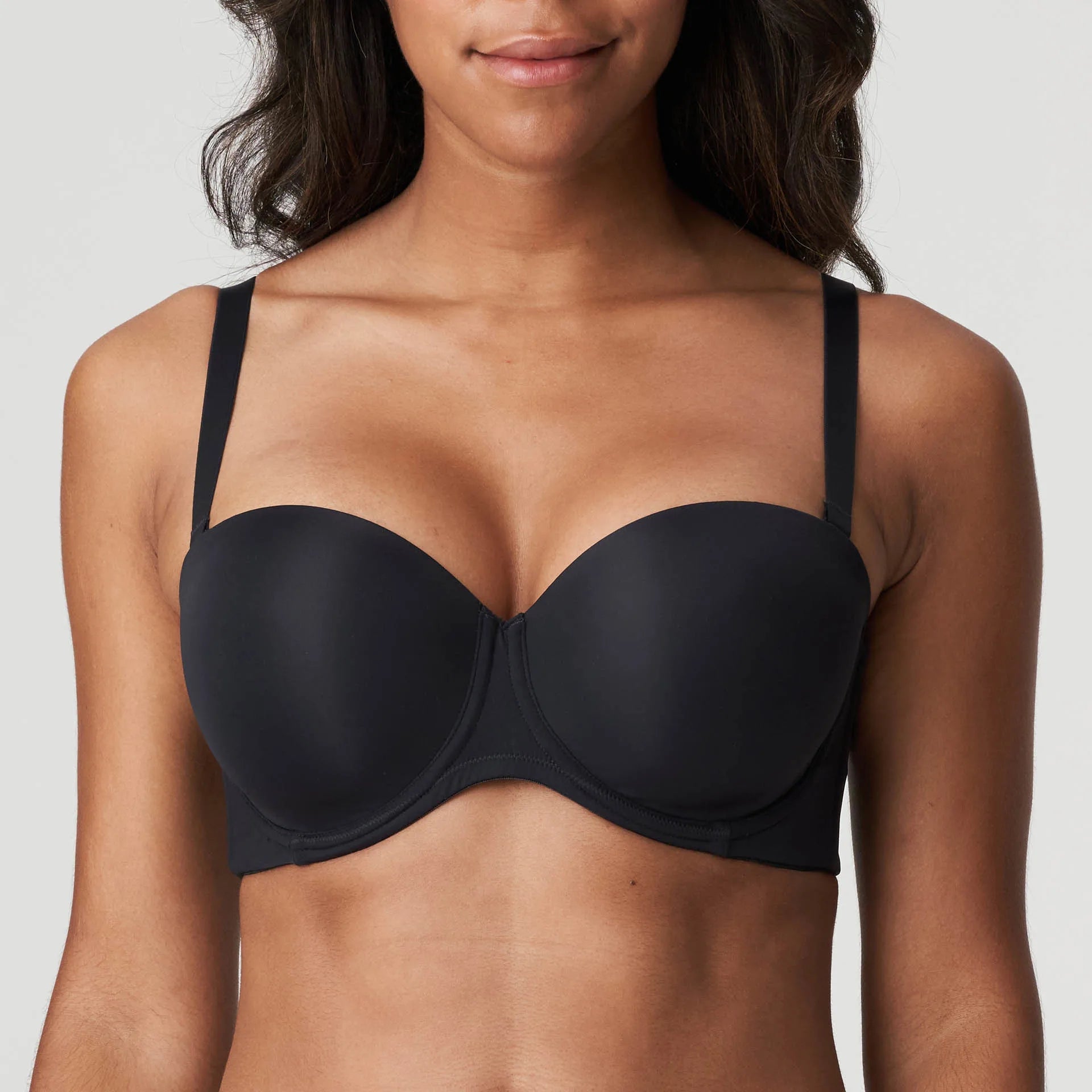 Primadonna Figuras Padded Bra Strapless (0263258) Charcoal