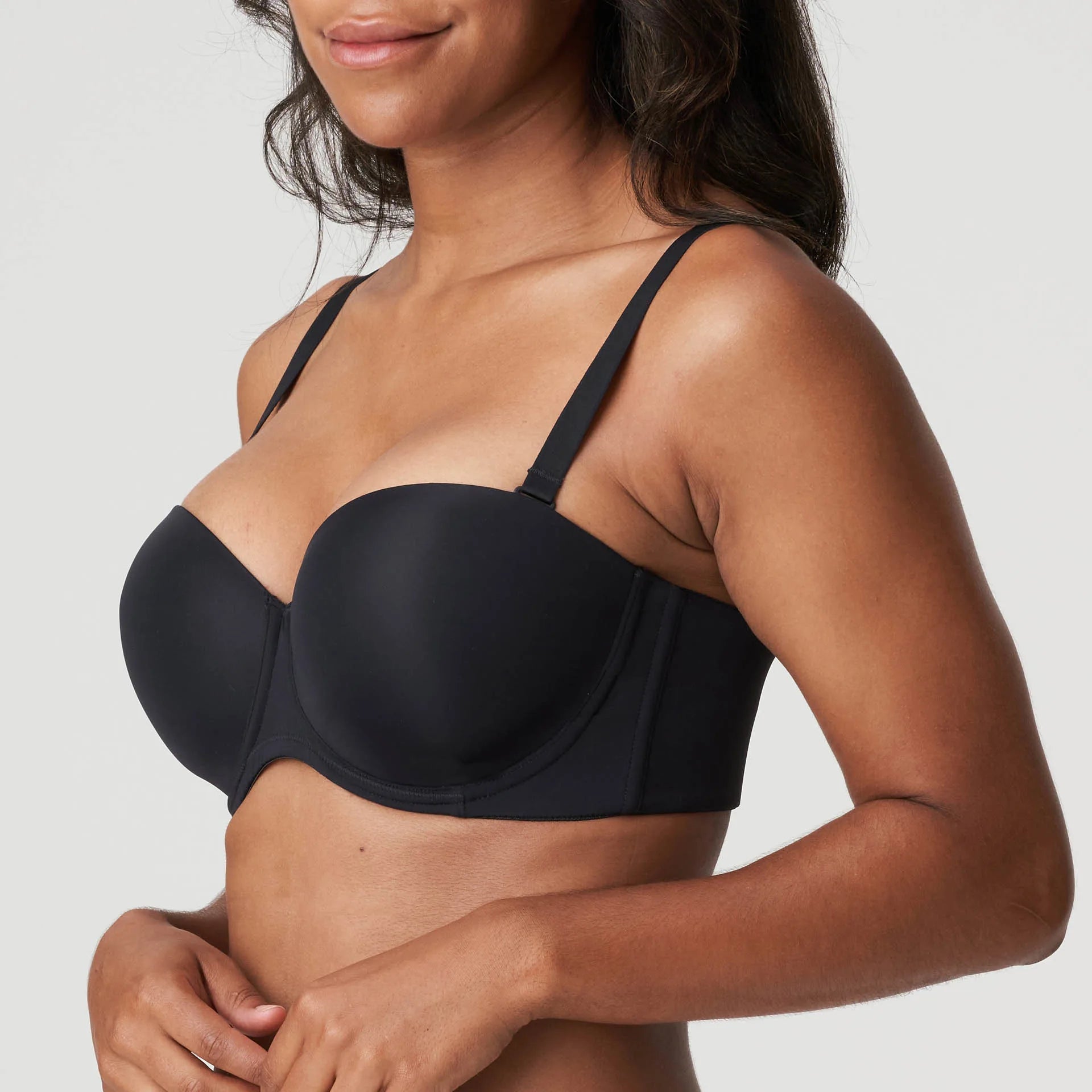 Primadonna Figuras Padded Bra Strapless (0263258) Charcoal