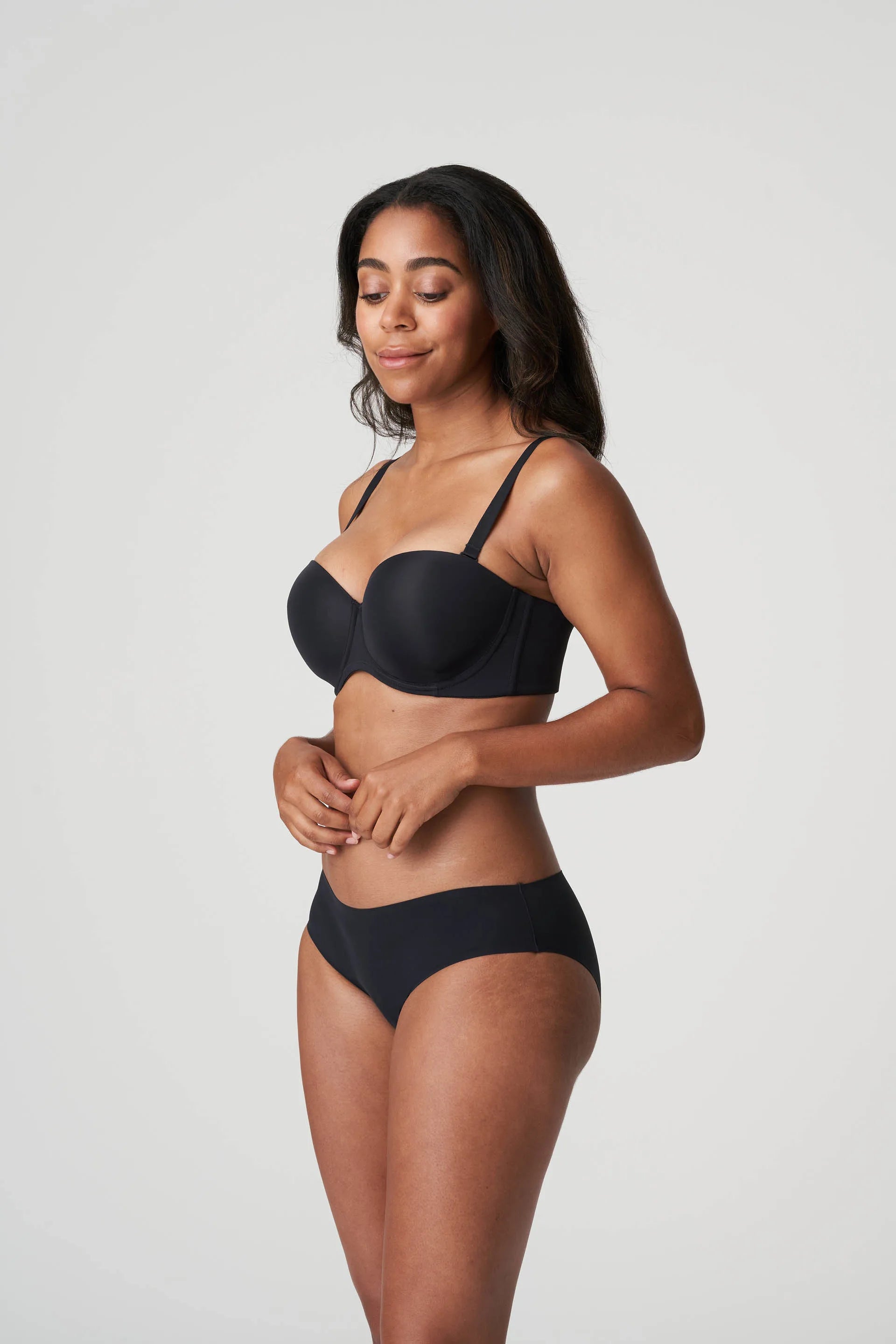 Primadonna Figuras Padded Bra Strapless (0263258) Charcoal