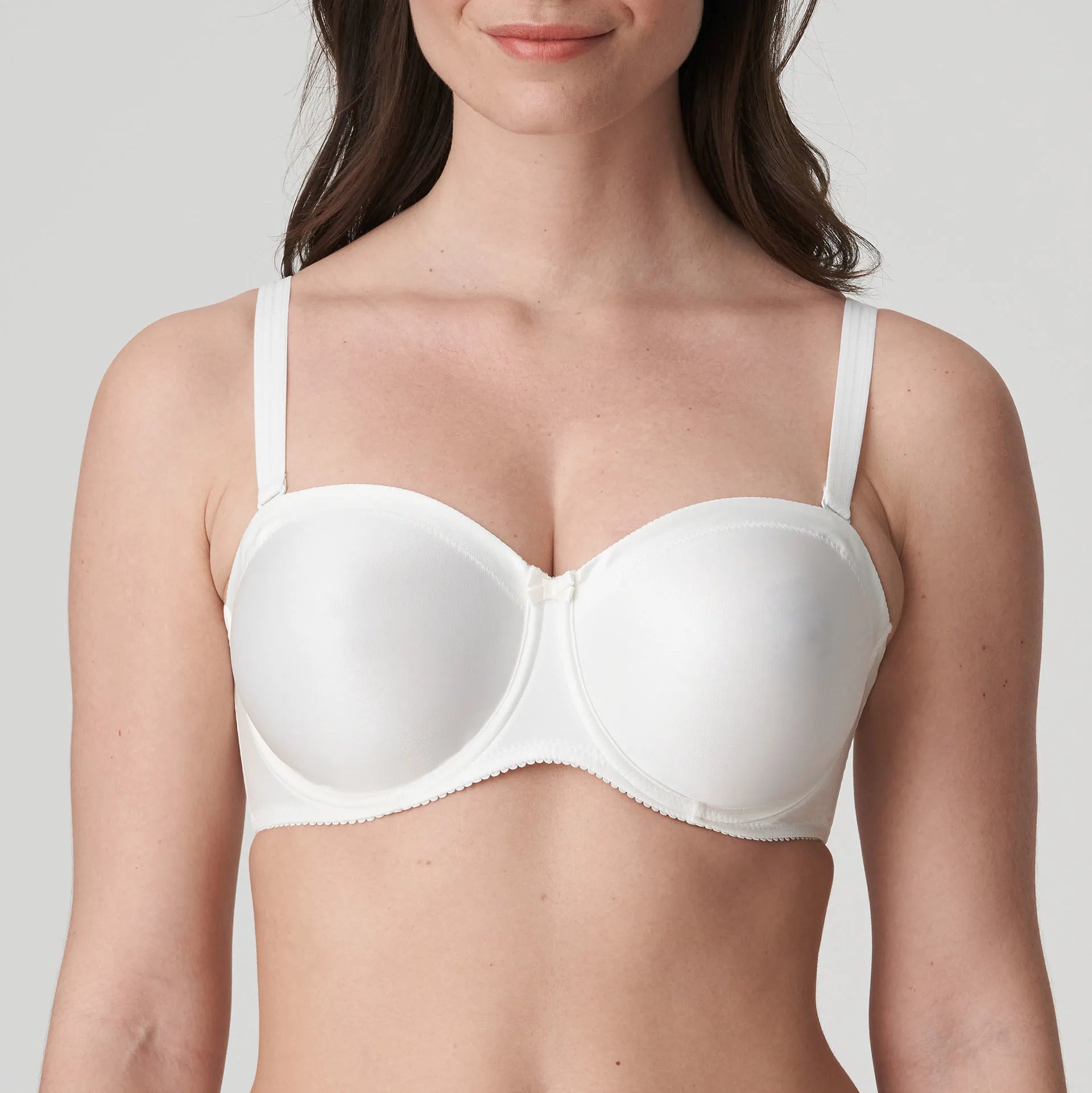 Primadonna Satin Strapless Non Padded (0161331) Natural