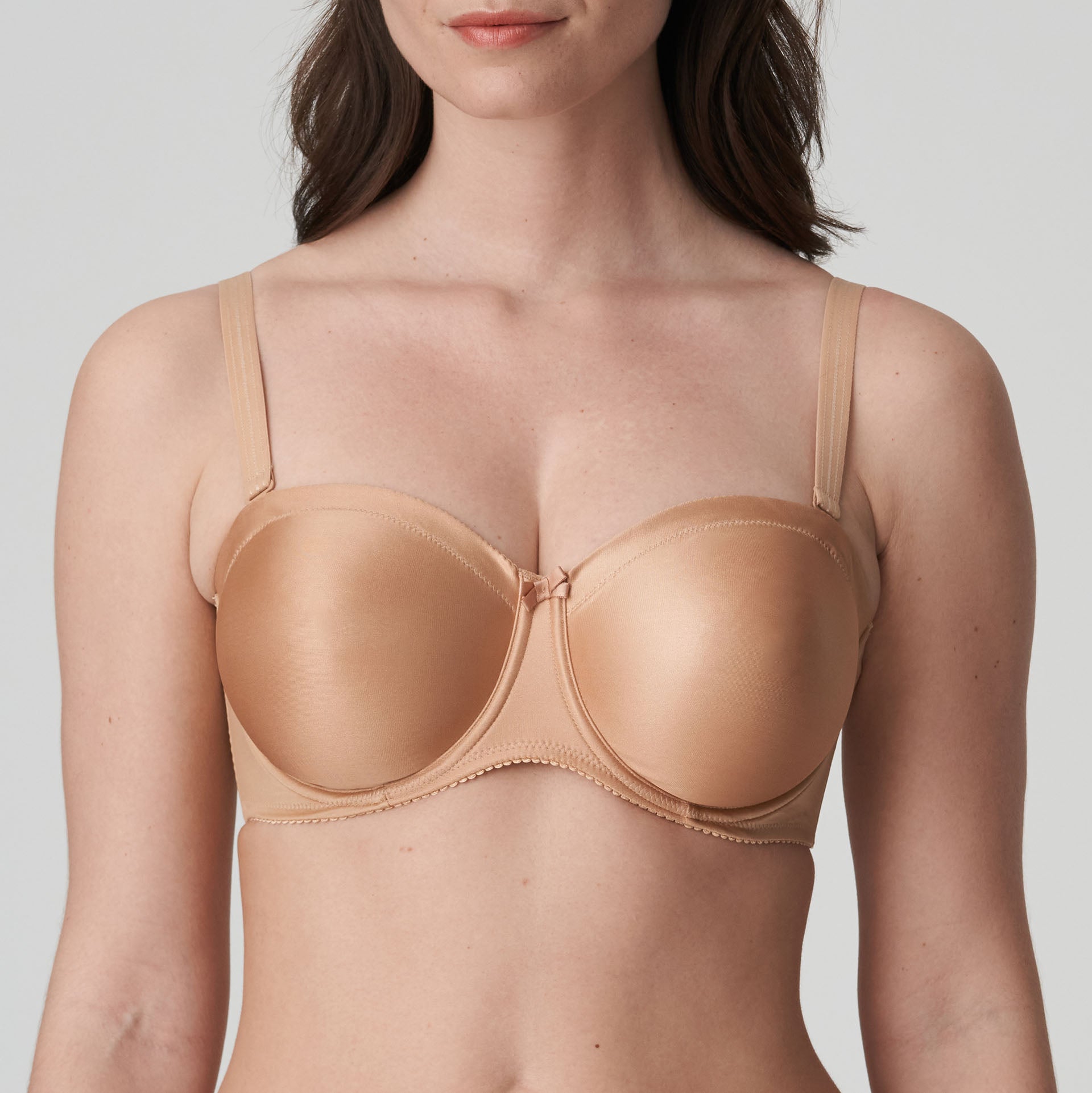 Primadonna Satin Strapless Non Padded (0161331) Cognac