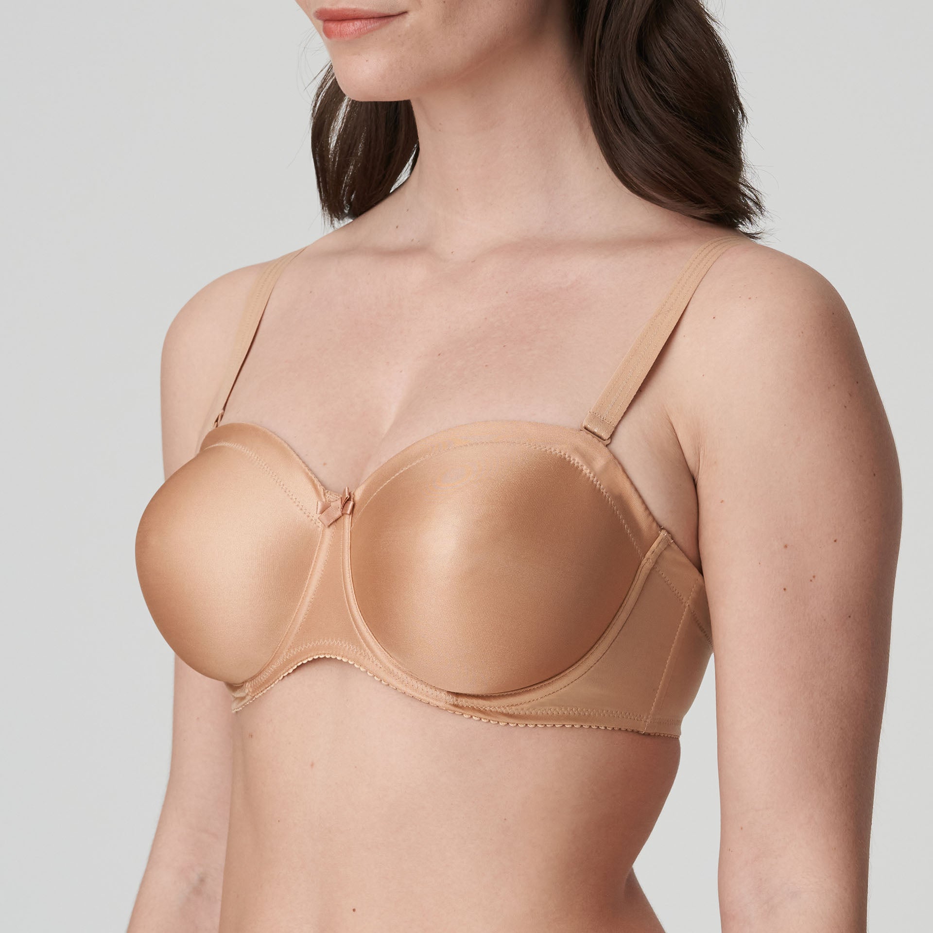 Primadonna Satin Strapless Non Padded (0161331) Cognac