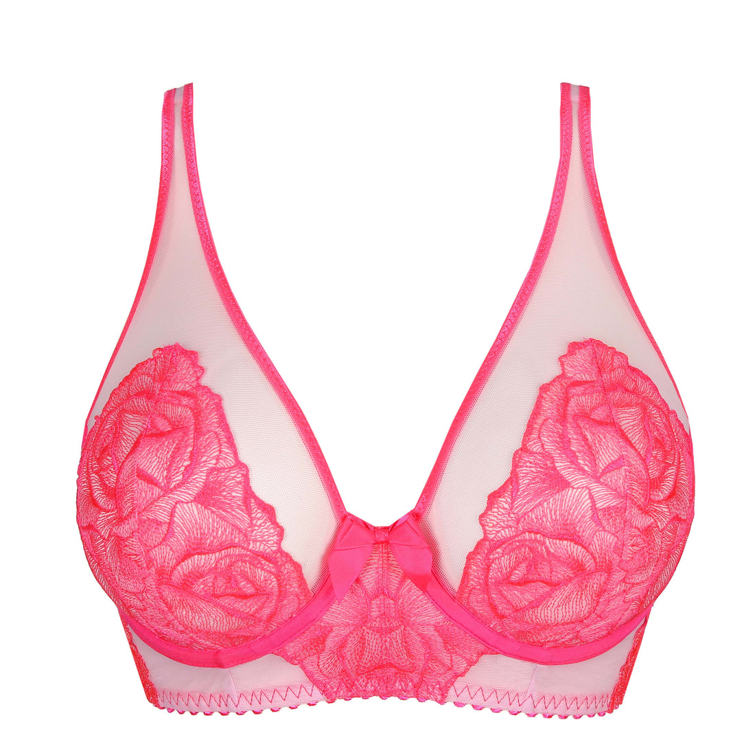 Primadonna Belgravia Plunge Bra Longline (0163224) Blogger Pink