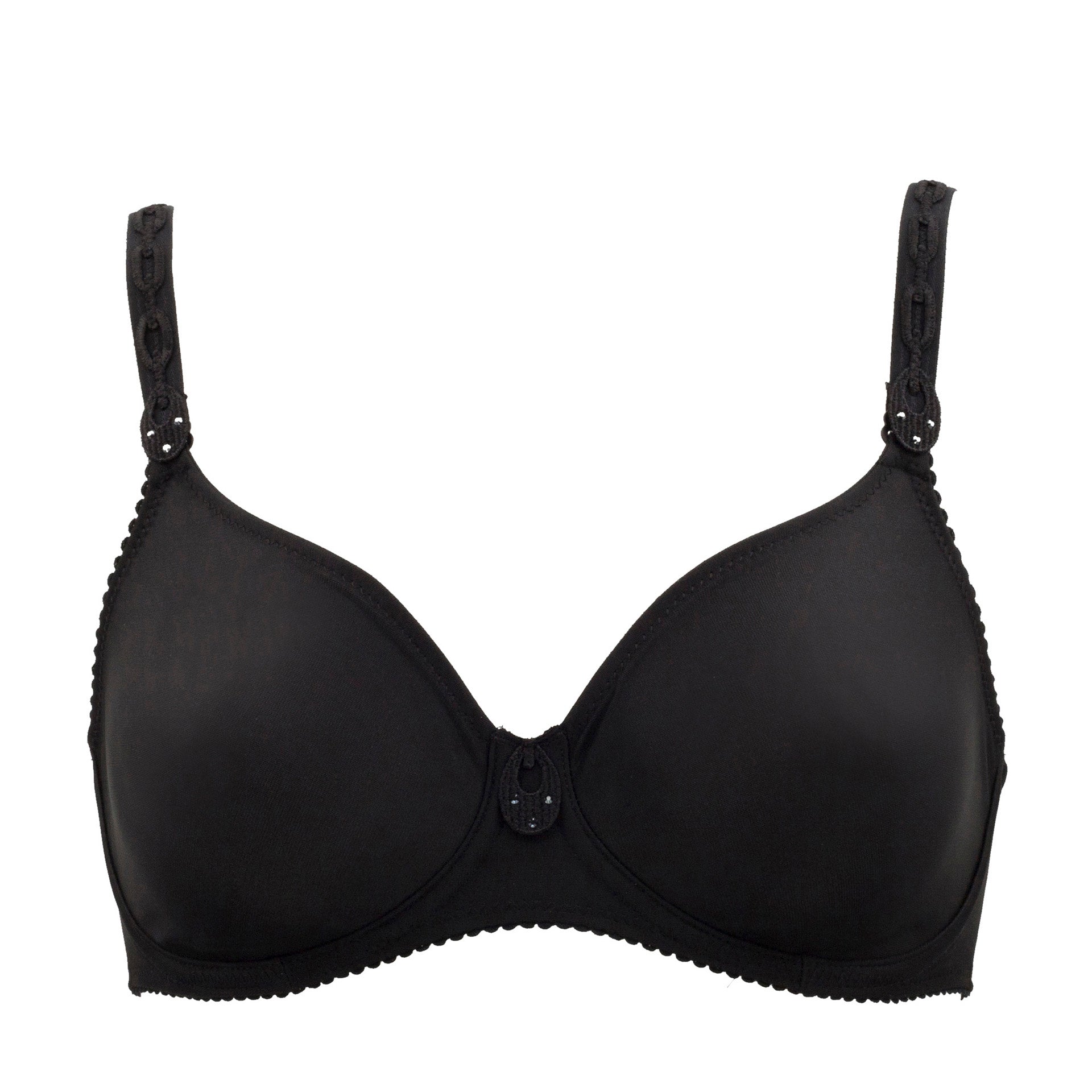 Primadonna Satin Non Padded Full Cup Seamless (0161333) Black