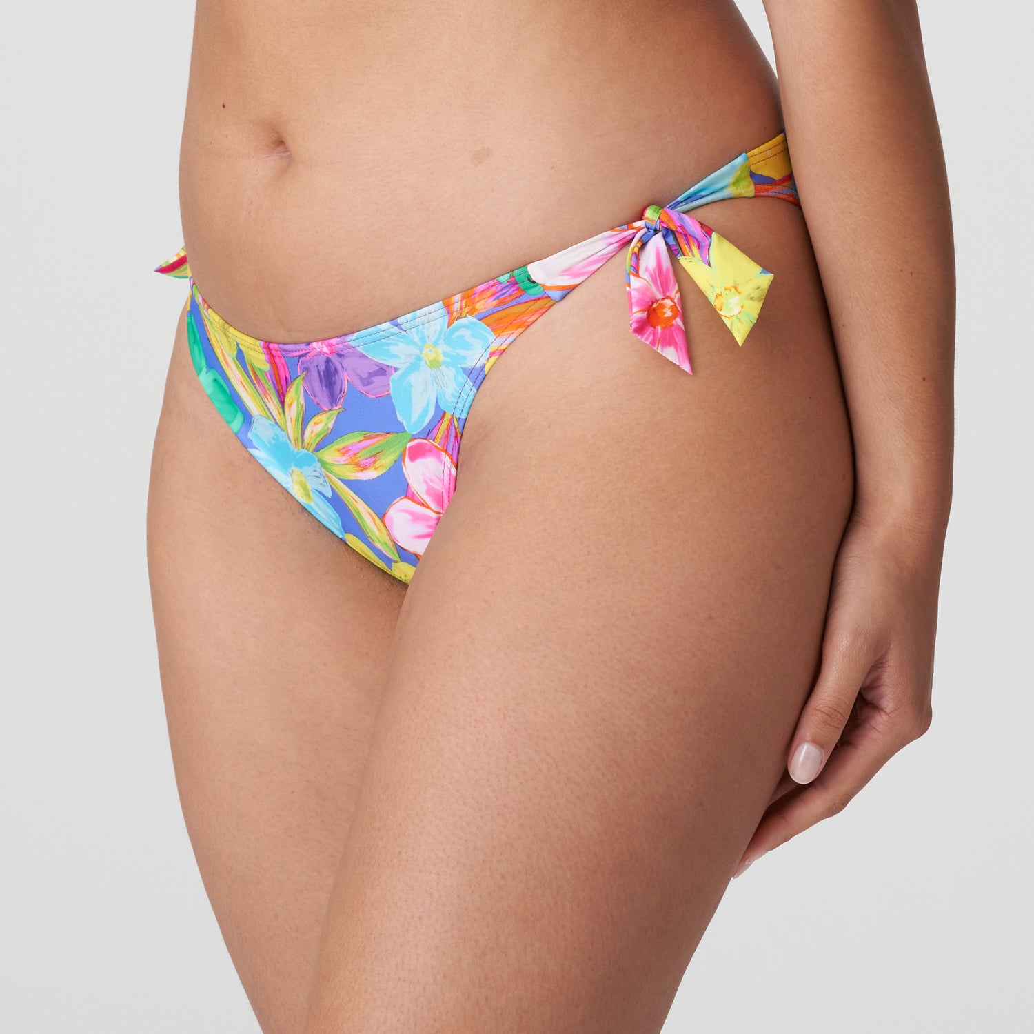 Primadonna Swim Sazan Трусики-бикини с поясом (4010753) Синий Блум