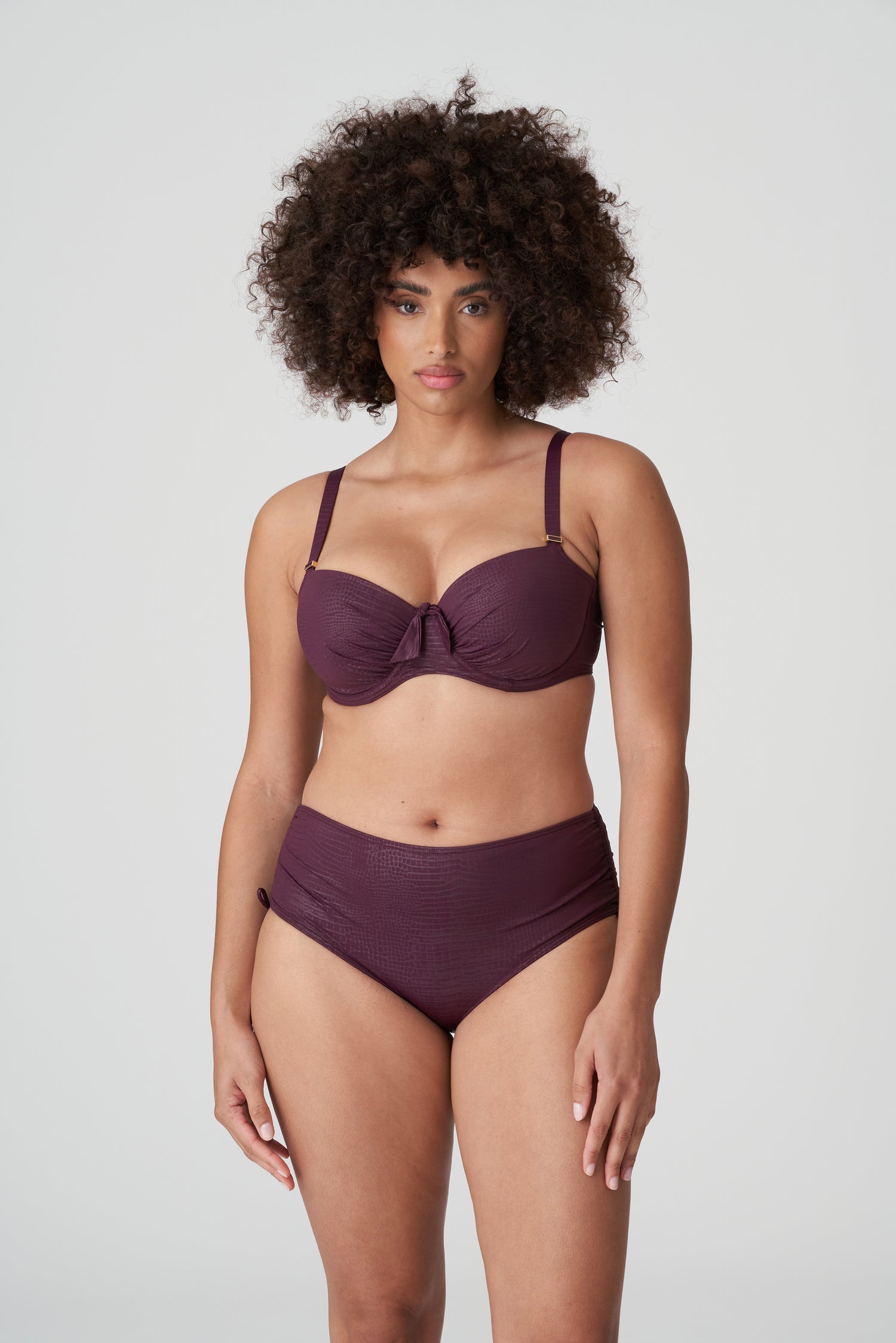 Primadonna Swim Dalyan Bikini Full Briefs Ropes (4009852) Wine