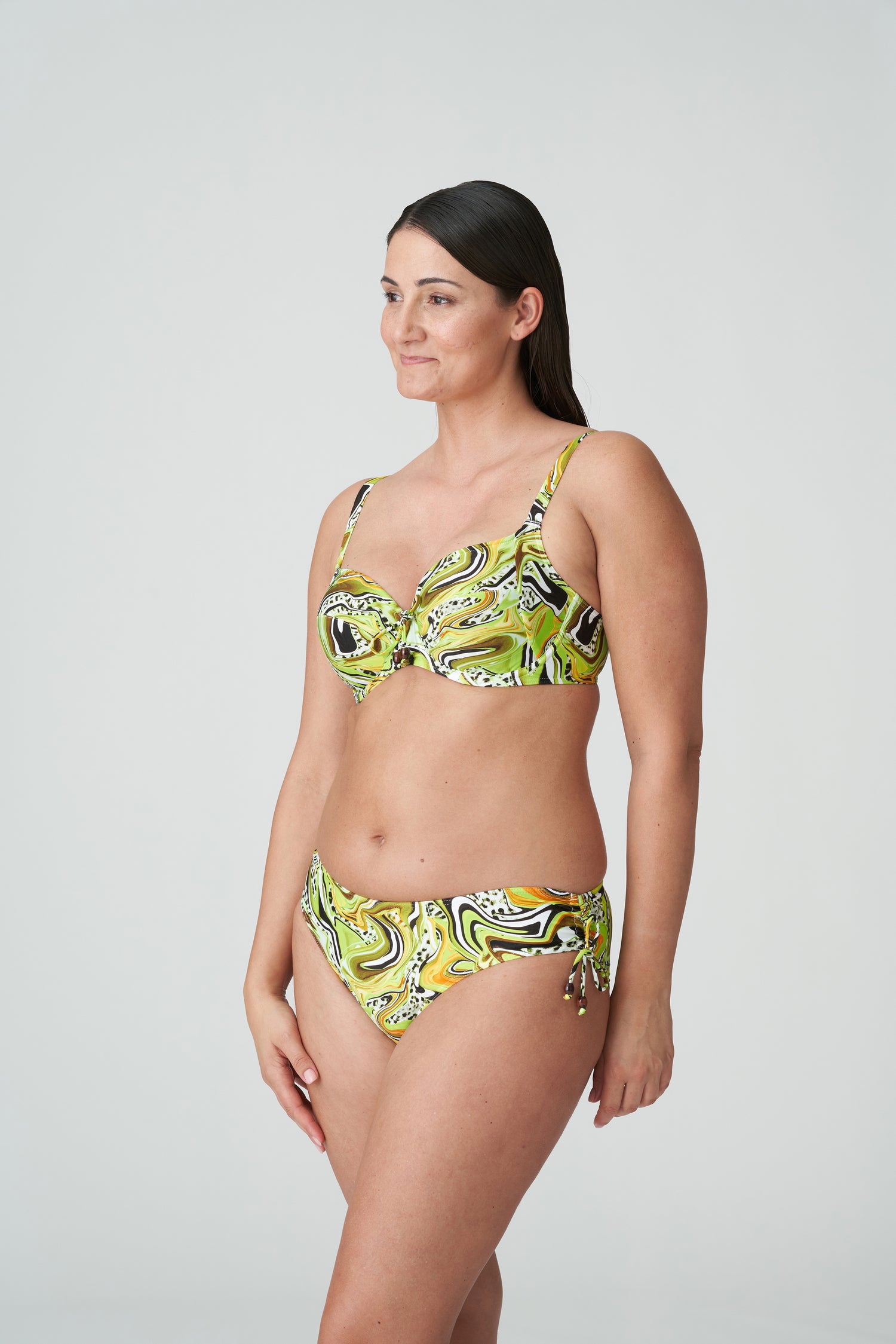 Primadonna Swim Jaguarau Bikini Briefs Rio (4011950) Lime Swirl