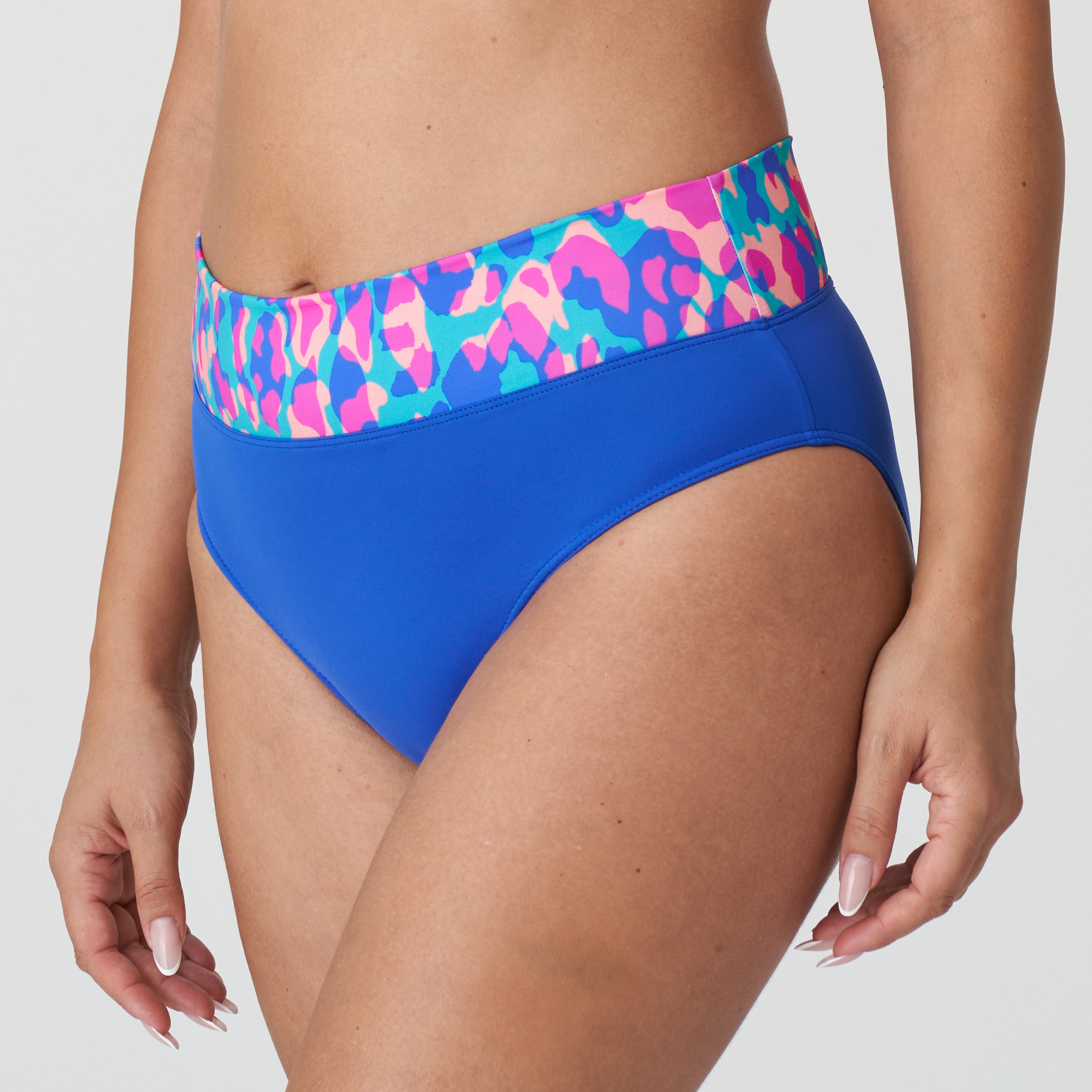 Primadonna Swim Karpen Bikini Fold Briefs (4010655) Electric Blue
