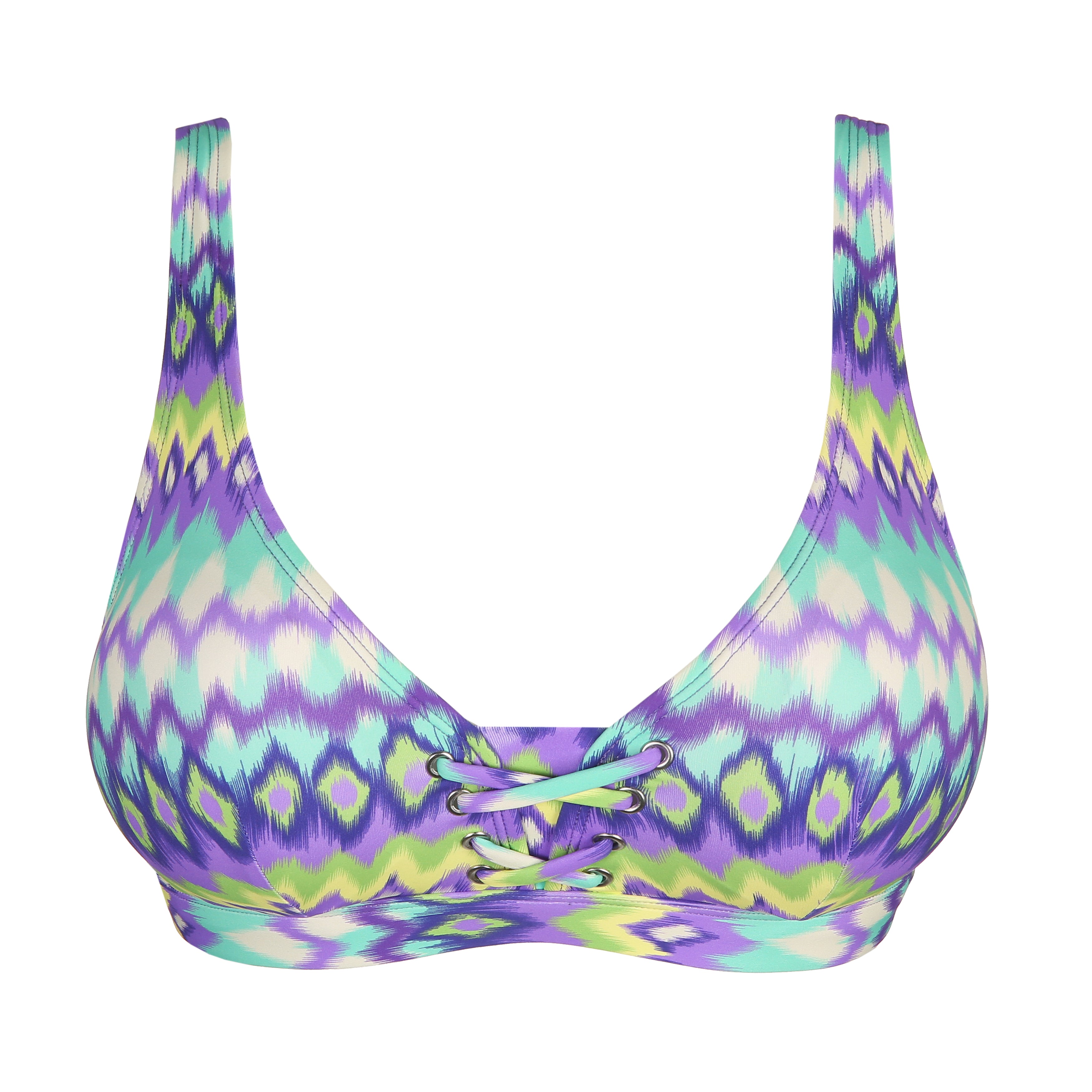 Primadonna Swim Holiday Plunge Bikini Remov. Pads (4007125) Mezcalita Blue
