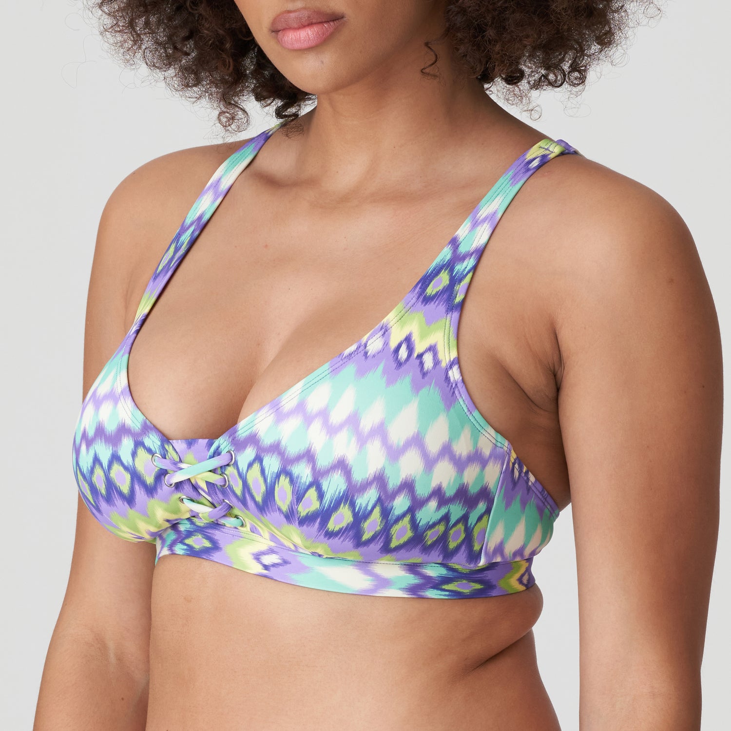 Primadonna Swim Holiday Plunge Bikini Remov. Pads (4007125) Mezcalita Blue