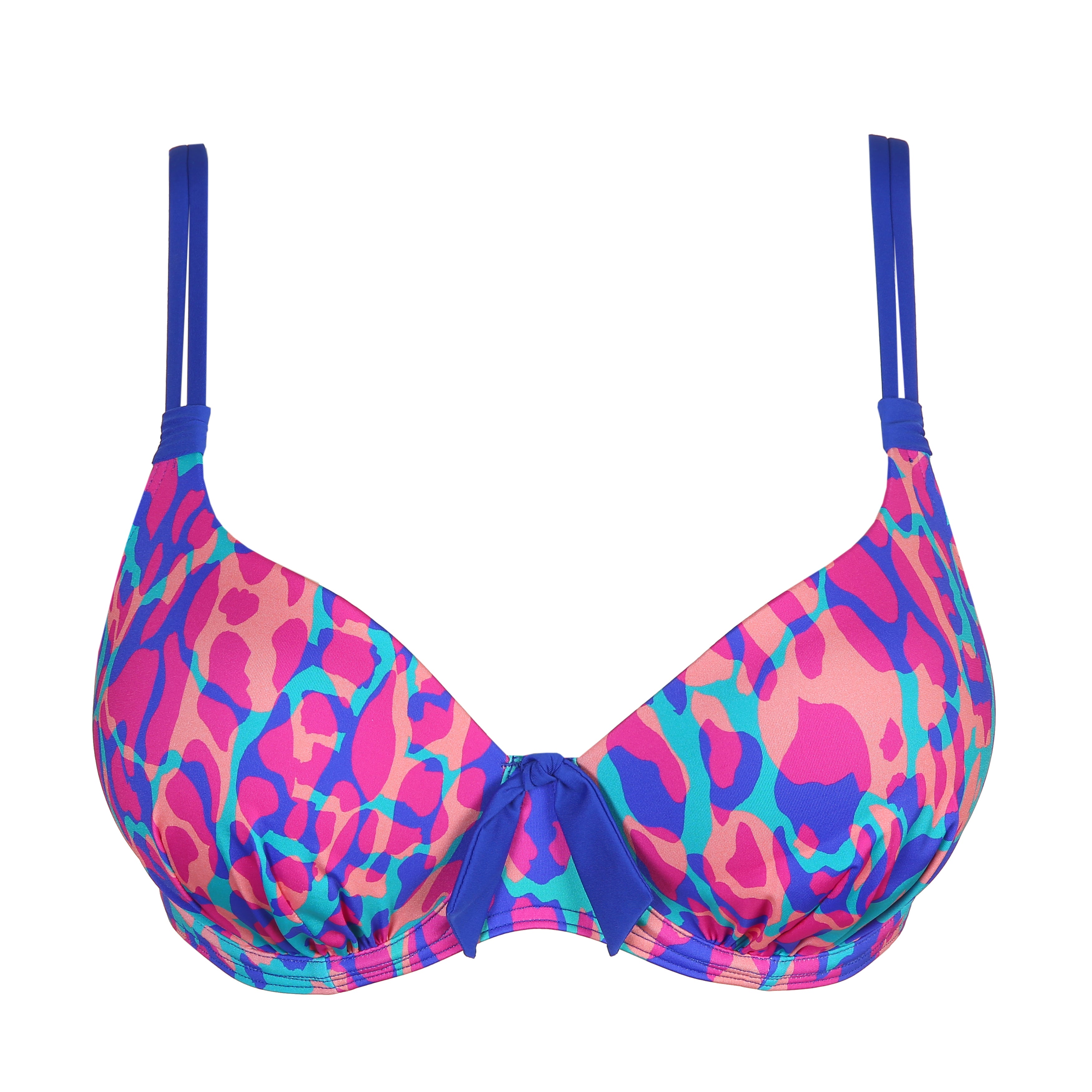 Primadonna Swim Karpen Padded Heartshape Bikini Top (4010614) Electric Blue