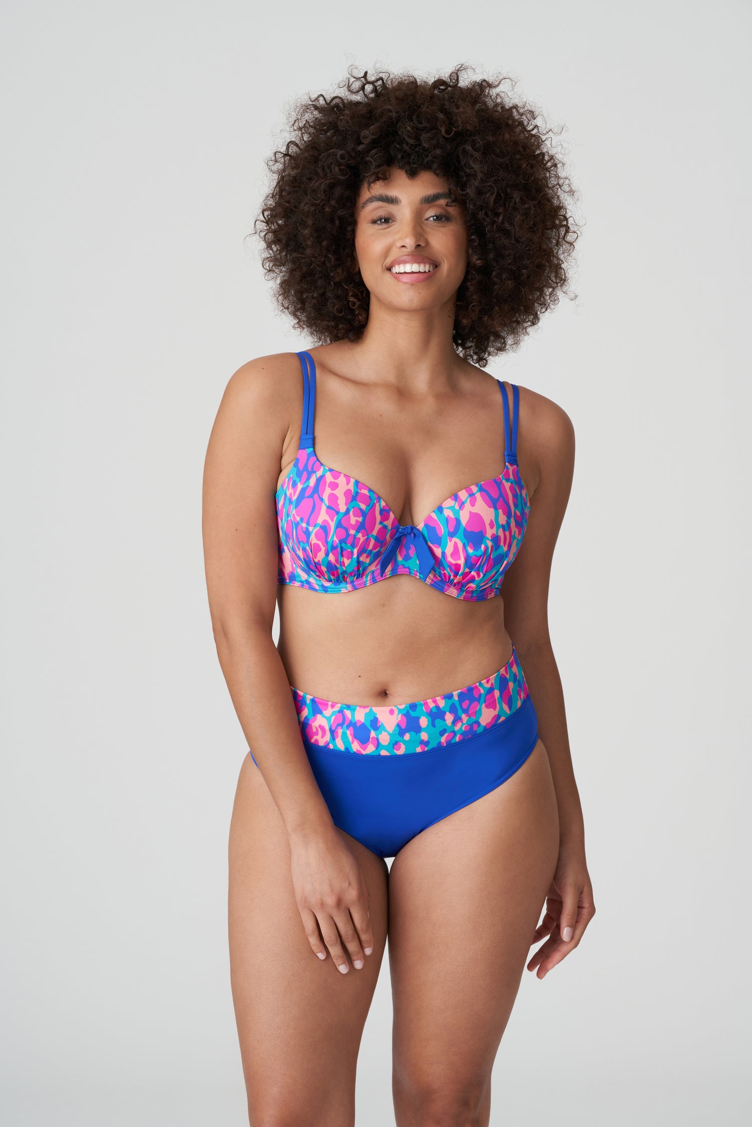 Primadonna Swim Karpen Padded Heartshape Bikini Top (4010614) Electric Blue