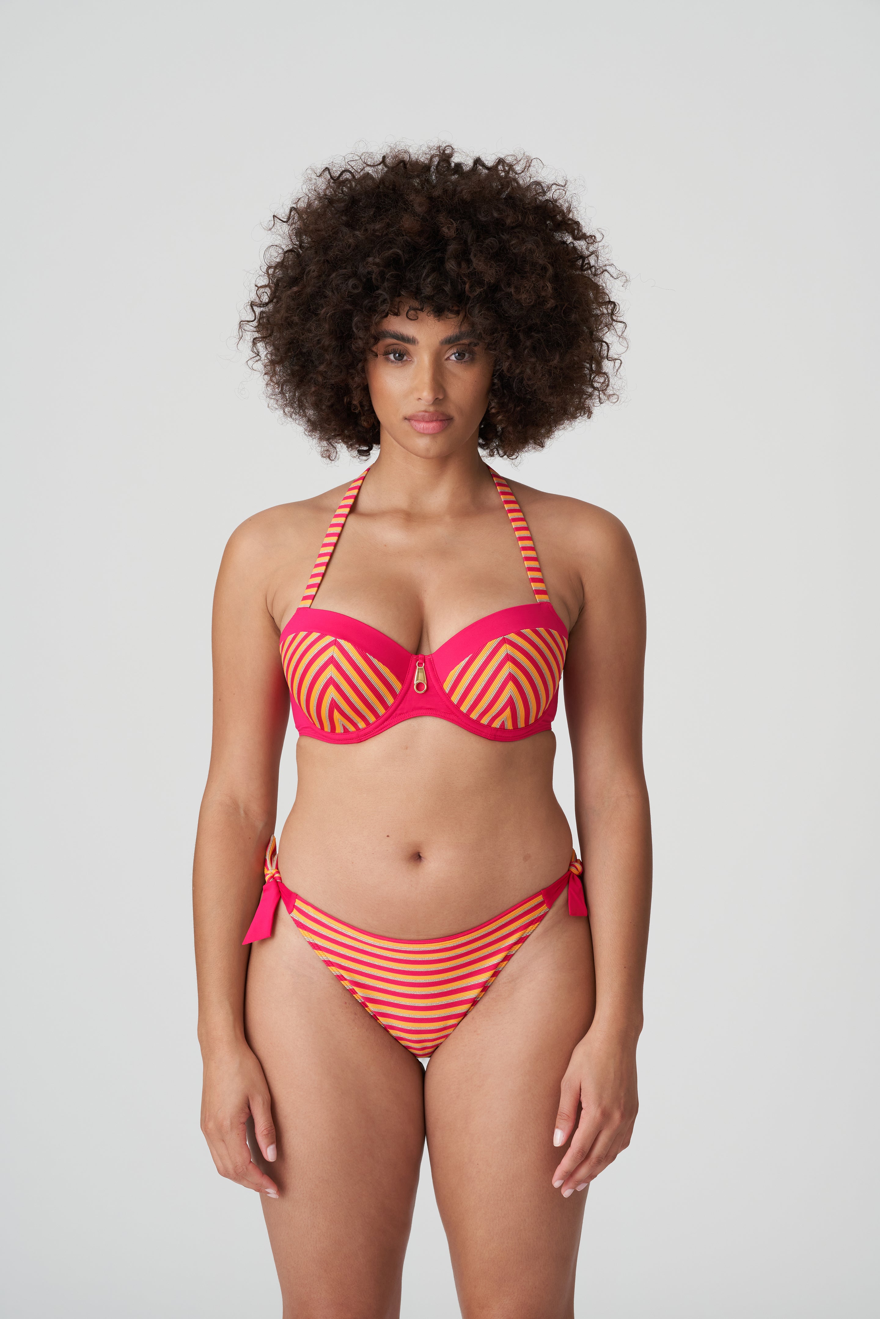 Primadonna Swim La Concha Padded Balcony Bikini Top (4009616) Mai Tai