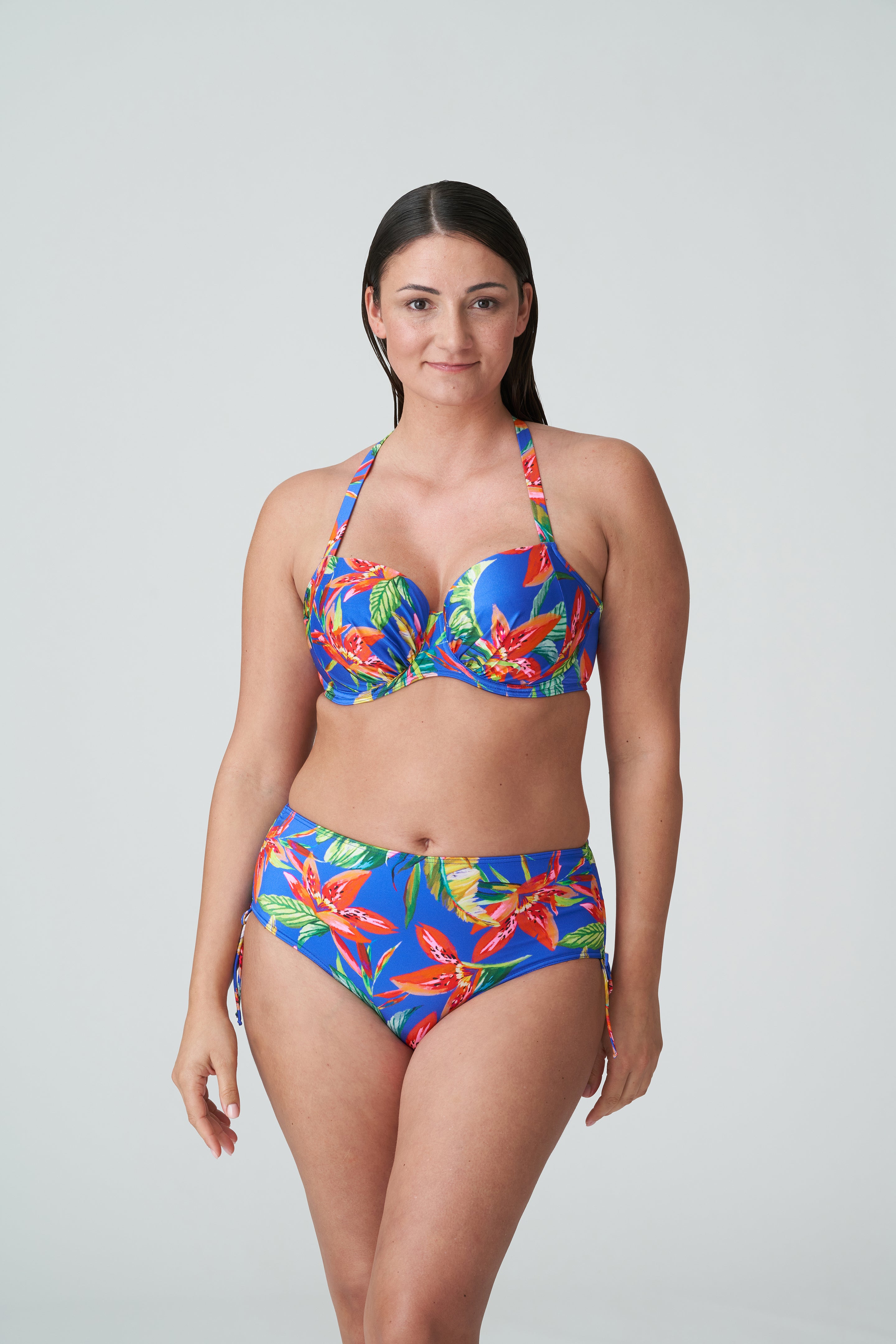 Primadonna Swim Latakia Мягкий бикини-топ-балкон (4011116) Тропический лес