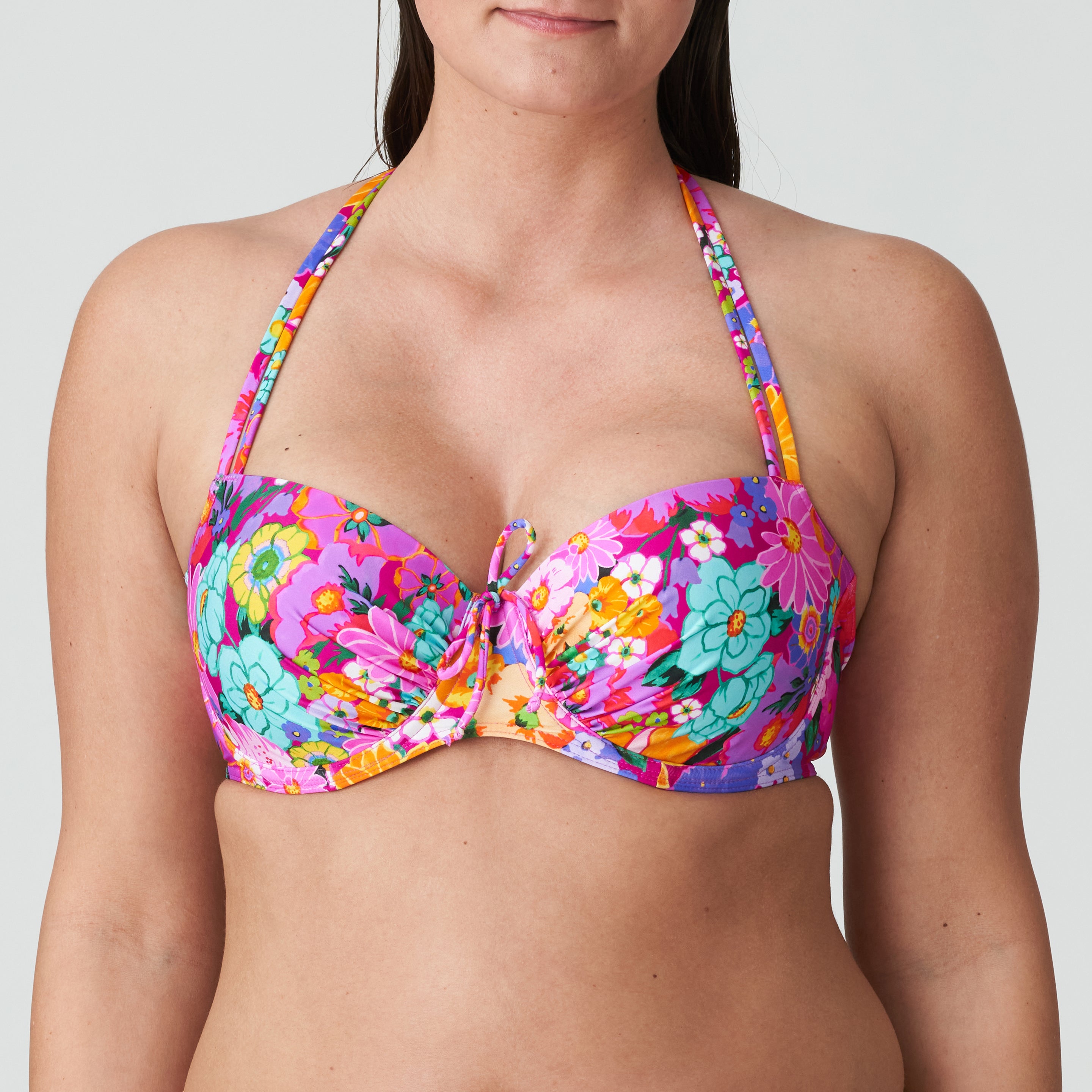 Primadonna Swim Najac Мягкий бикини-топ (4011016) Цветочный взрыв