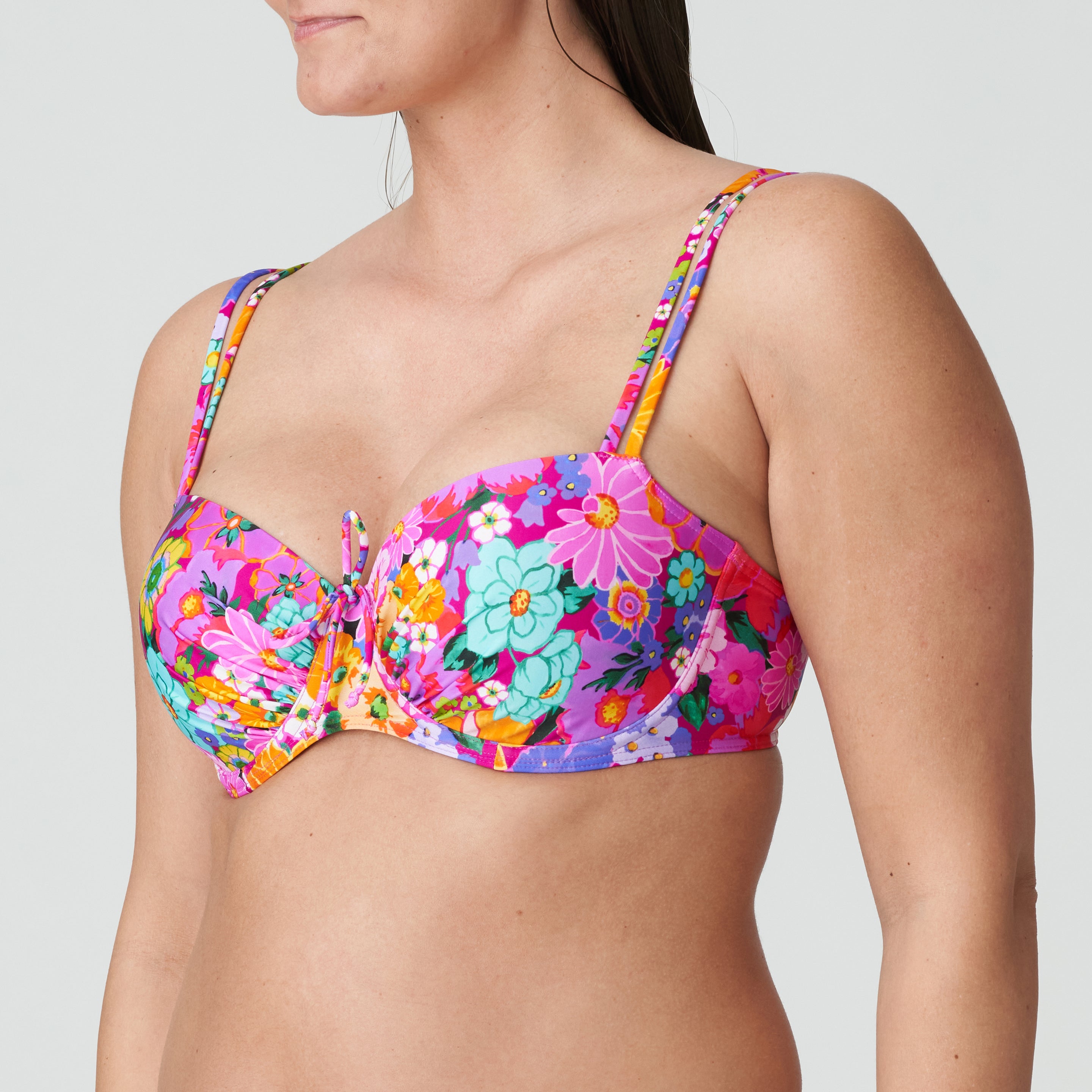 Primadonna Swim Najac Мягкий бикини-топ (4011016) Цветочный взрыв