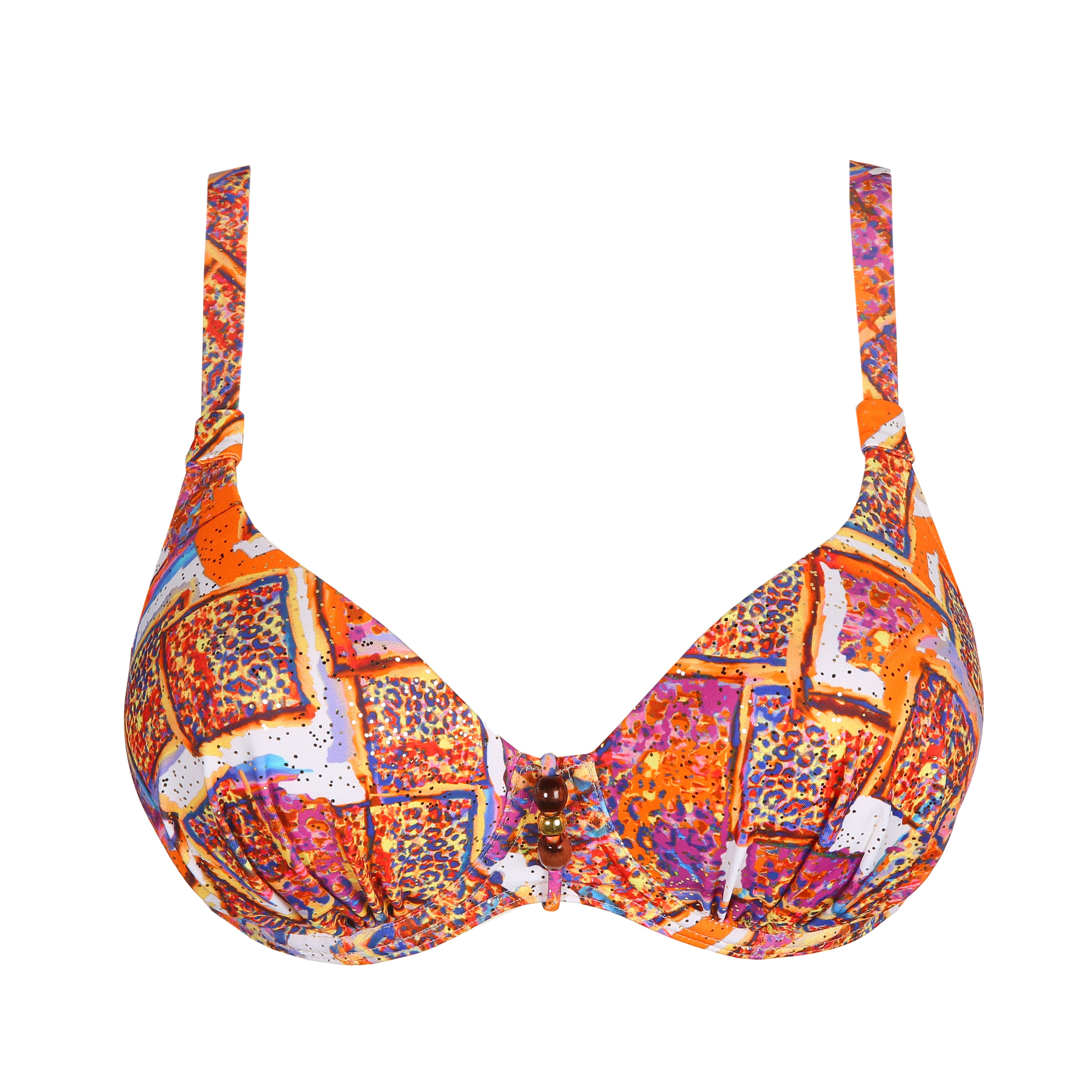 Primadonna Swim Navalato Padded Heartshape Bikini Top (4011314) Summer Sunset
