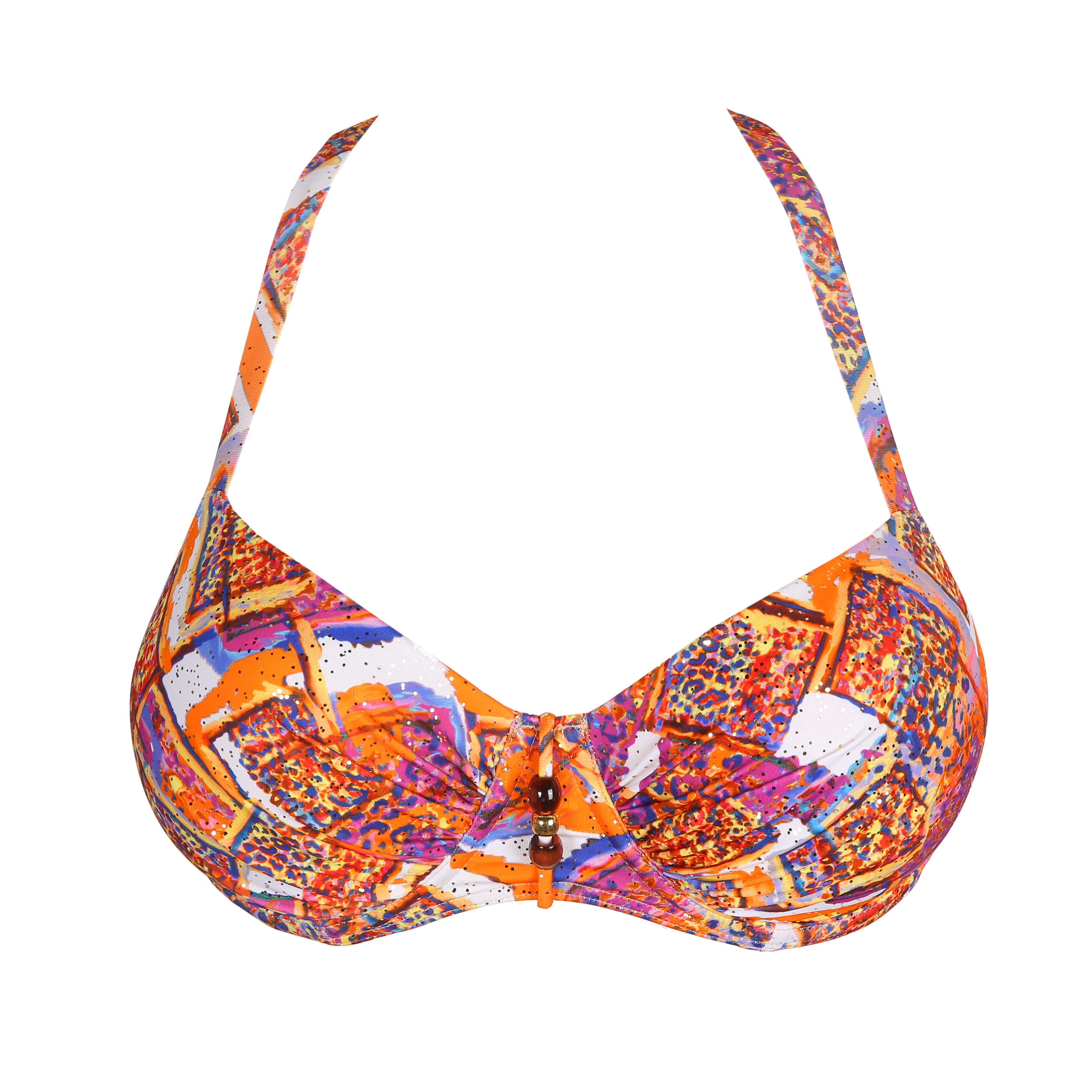 Primadonna Swim Navalato Padded Balcony Bikini Top (4011316) Summer Sunset