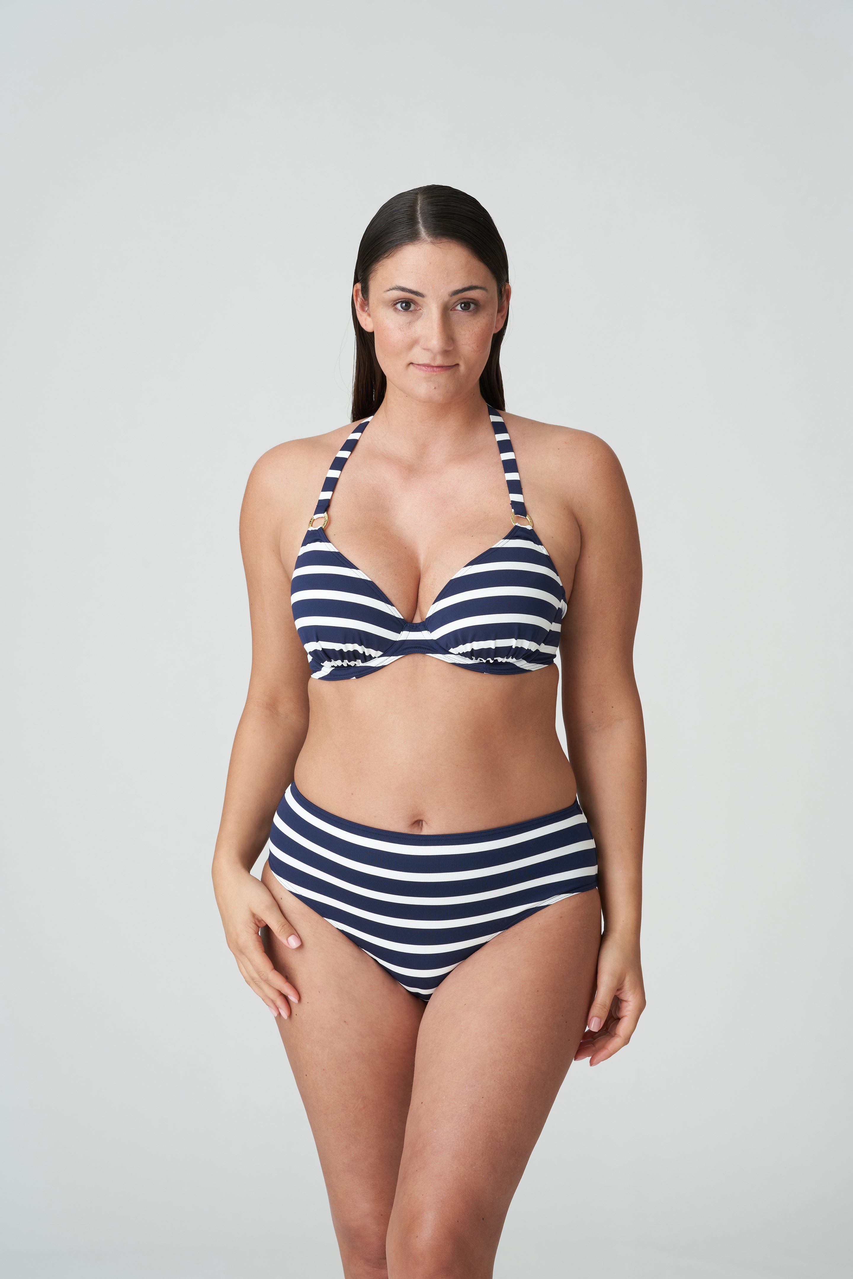 Primadonna Swim Nayarit Половина мягкого бикини с глубоким вырезом (4011519) Синий