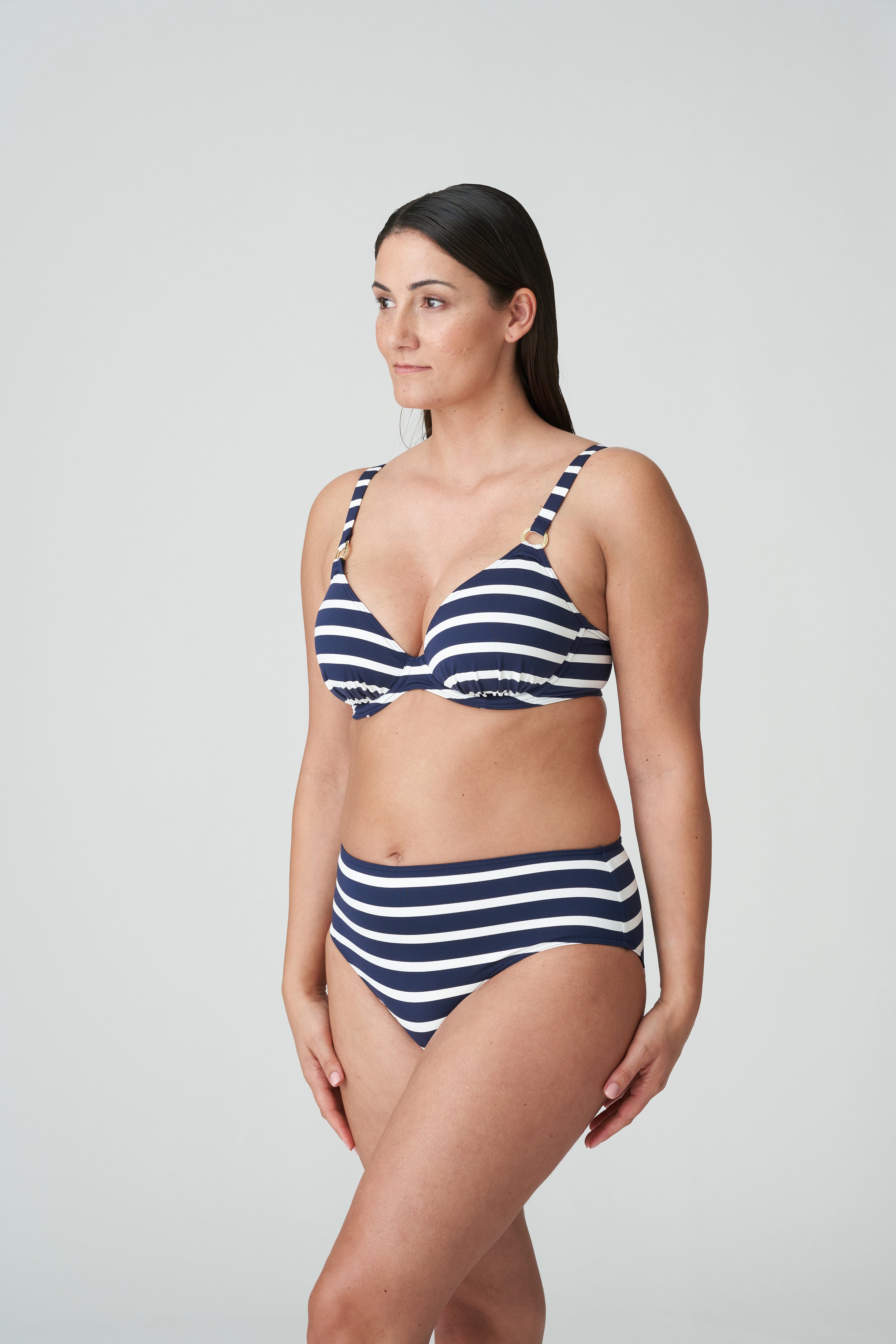 Primadonna Swim Nayarit Половина мягкого бикини с глубоким вырезом (4011519) Синий