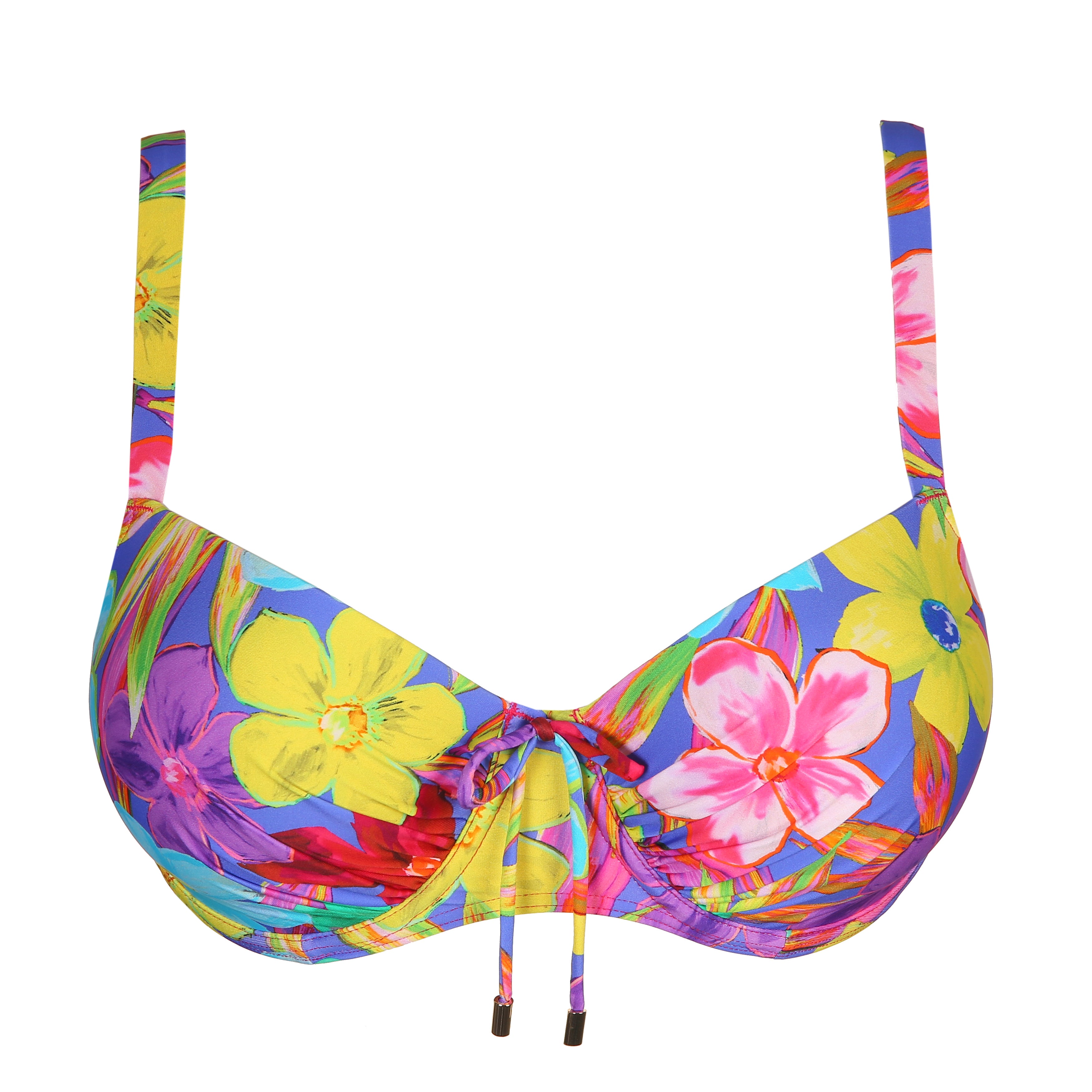 Primadonna Swim Sazan Мягкий бикини-топ (4010716) Синий Блум