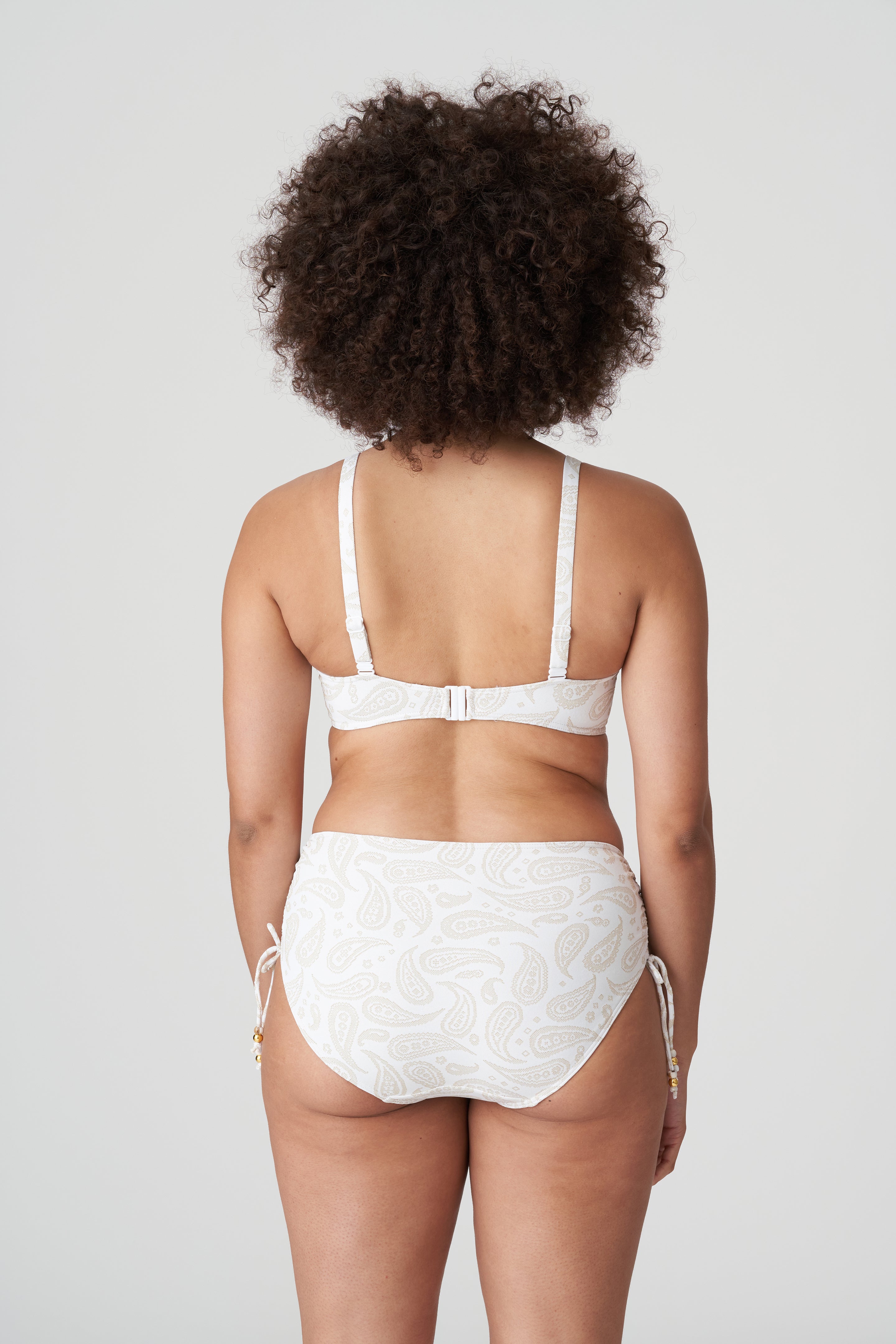Primadonna Swim Sidari Padded Balcony Bikini Top (4010216) White Yacht