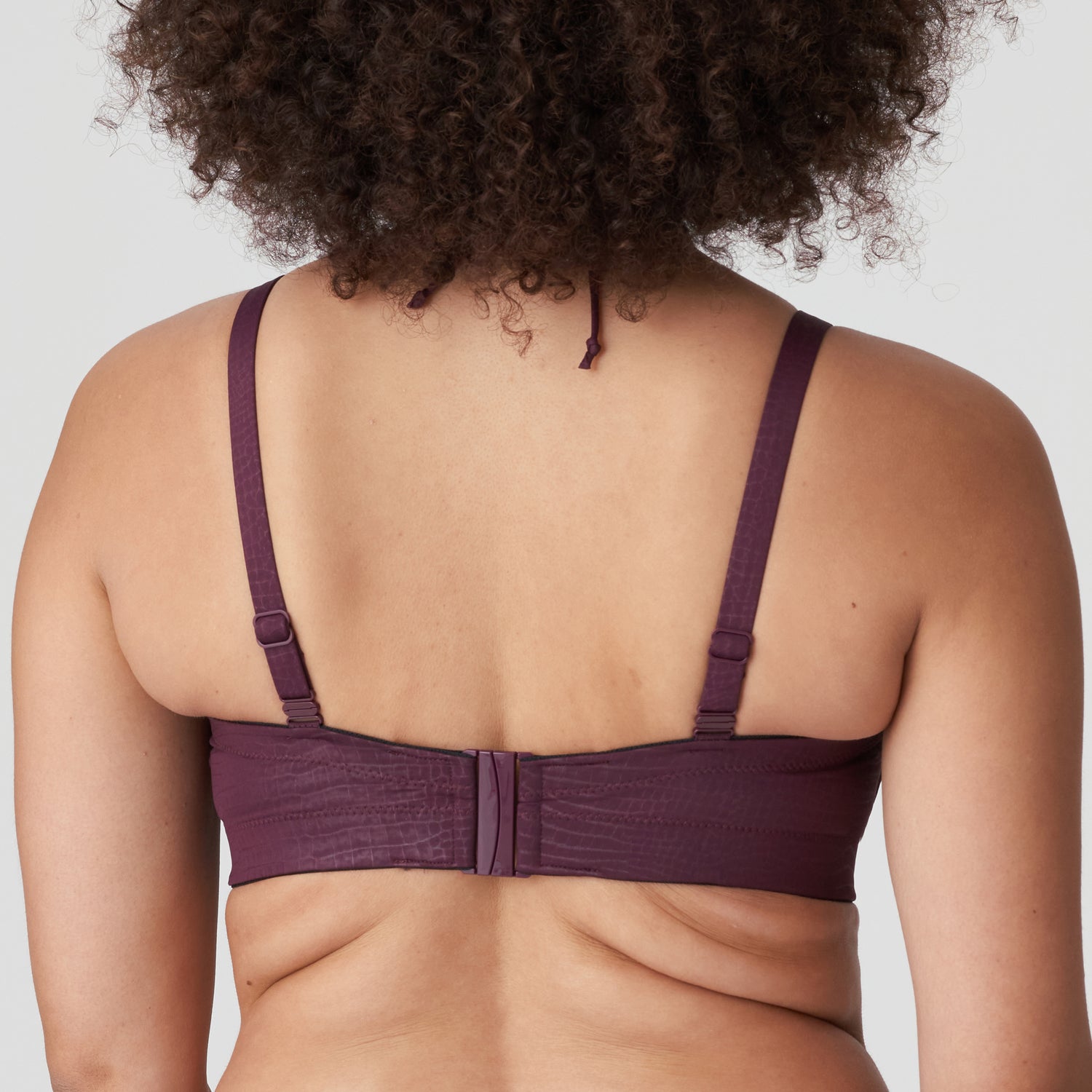 Primadonna Swim Dalyan Уплотненный бикини-топ без бретелек (4009817) Вино