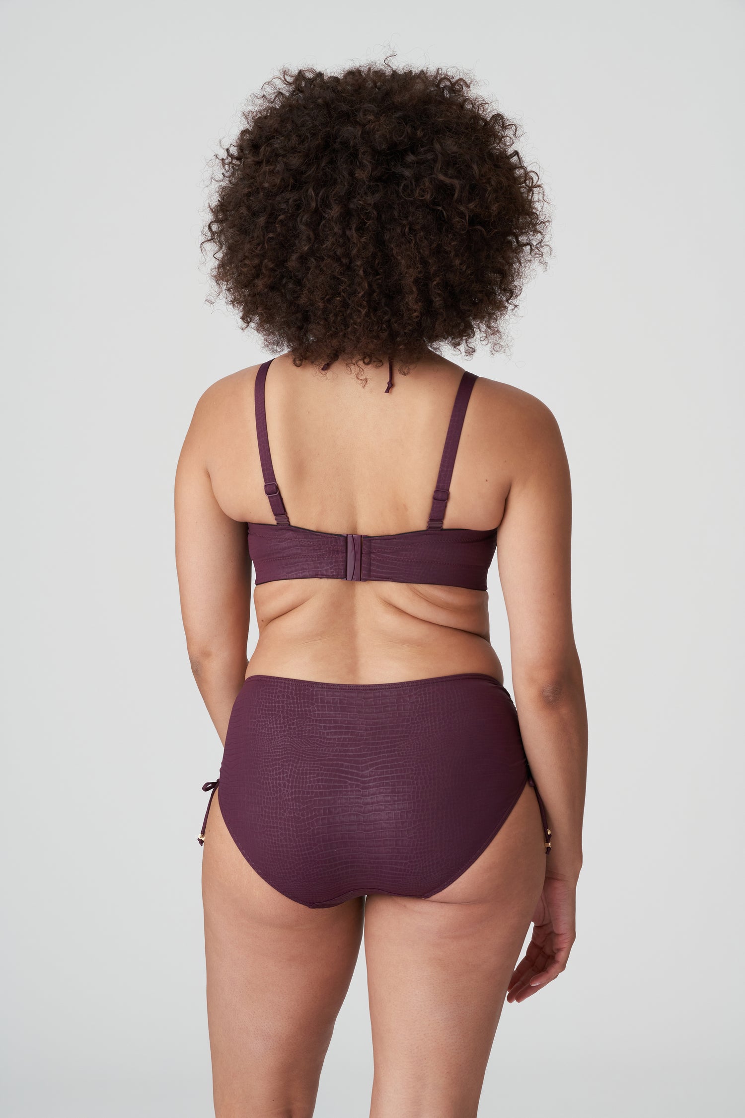 Primadonna Swim Dalyan Уплотненный бикини-топ без бретелек (4009817) Вино