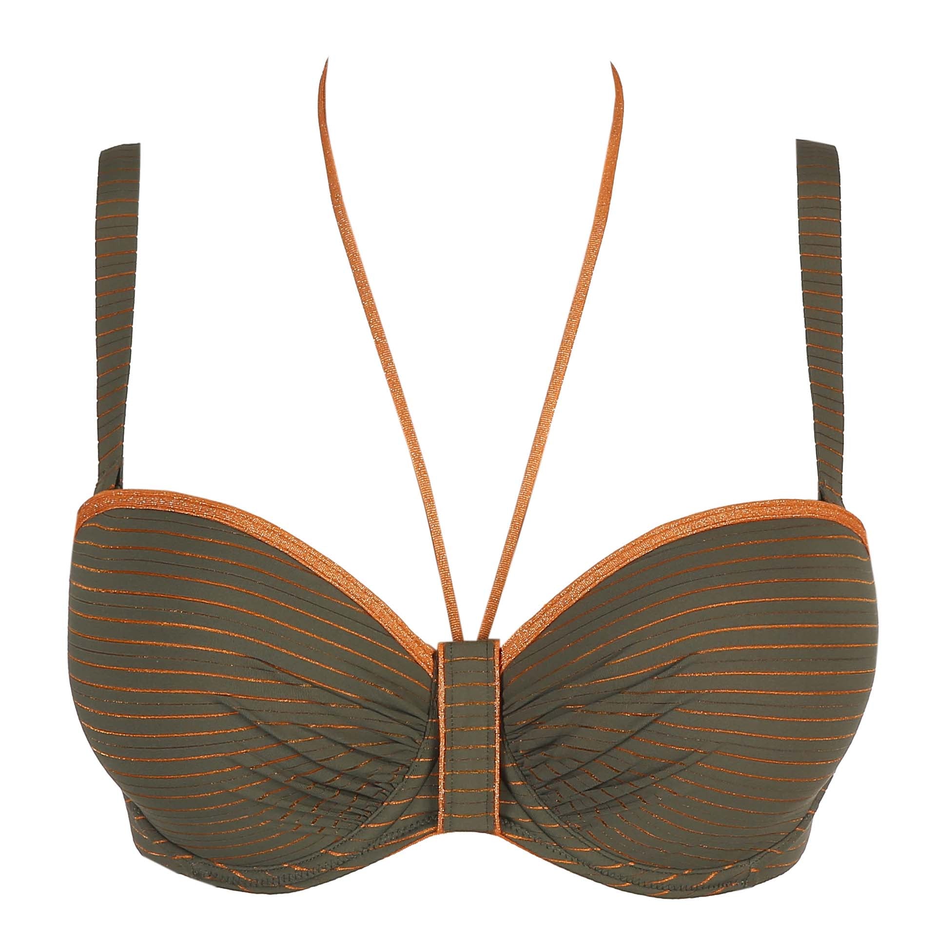 Primadonna Swim Marquesas Bikini Top Strapless Padded (4007817) Paradise Green