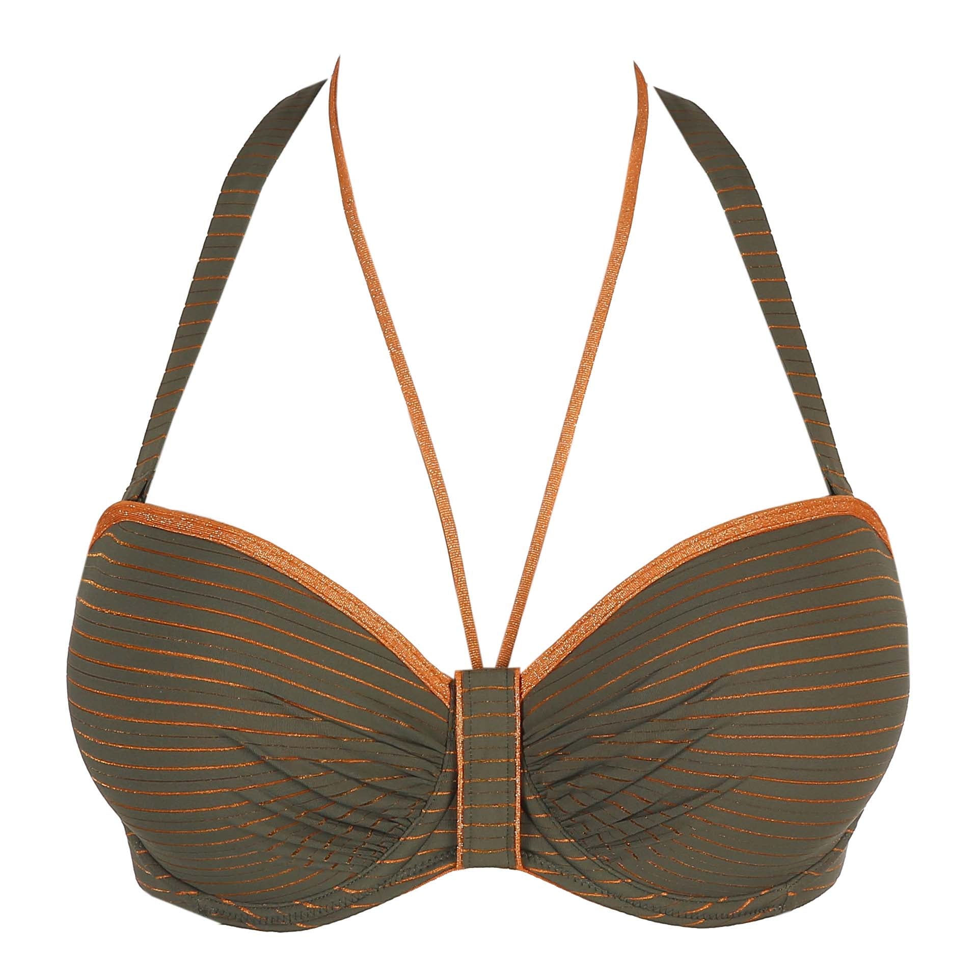 Primadonna Swim Marquesas Bikini Top Strapless Padded (4007817) Paradise Green