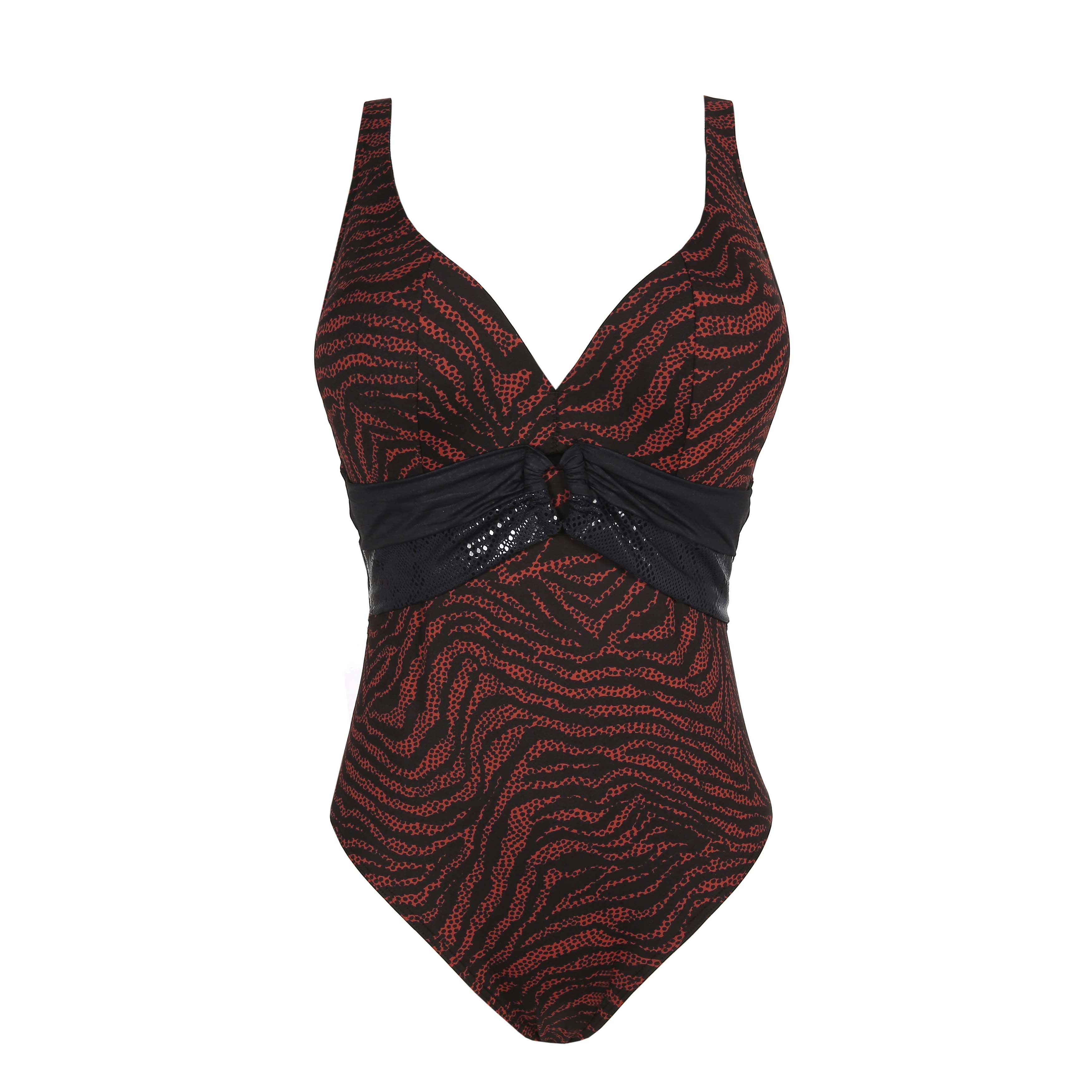 Primadonna Swim Issambres Plunge Swimsuit (4008939) Black