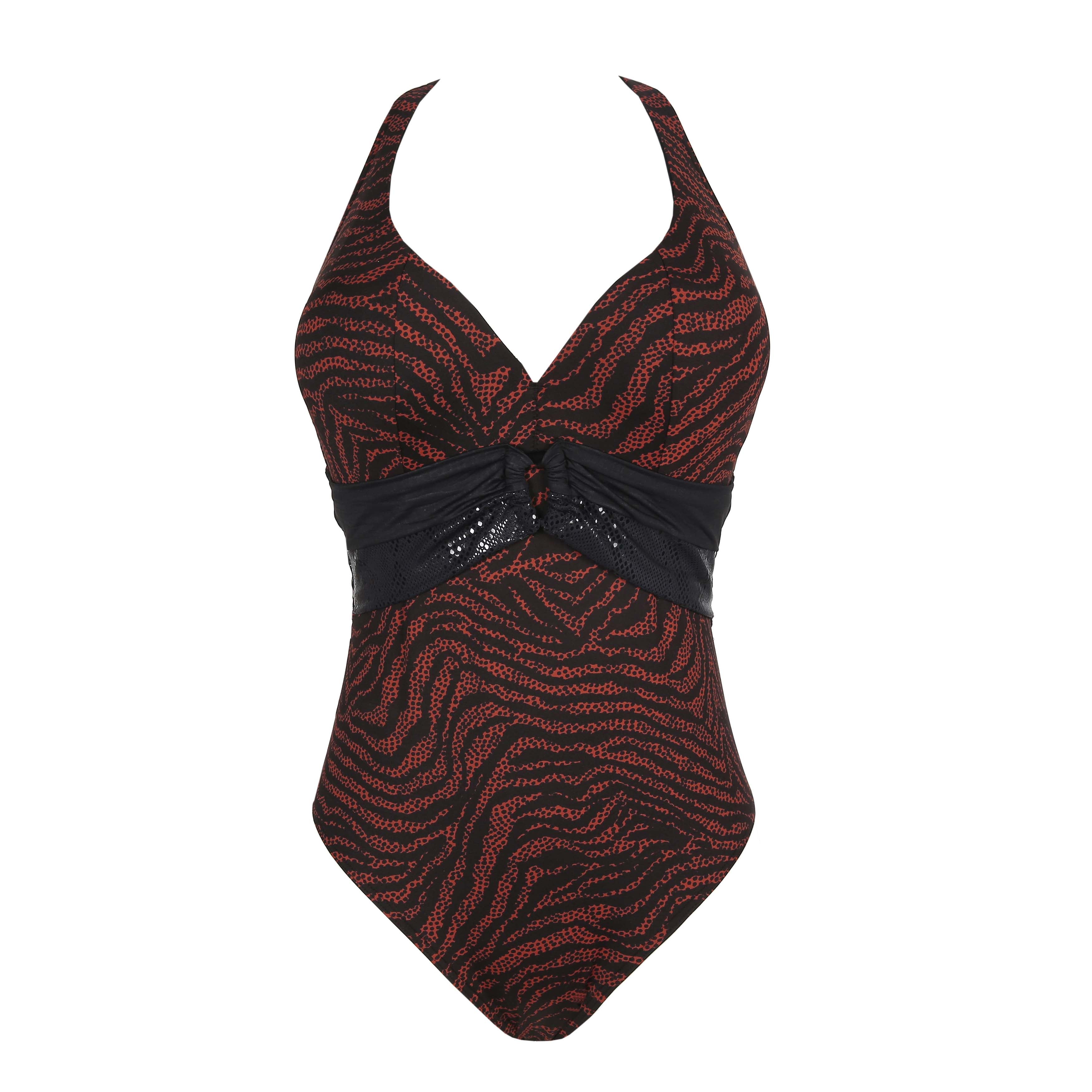 Primadonna Swim Issambres Plunge Swimsuit (4008939) Black