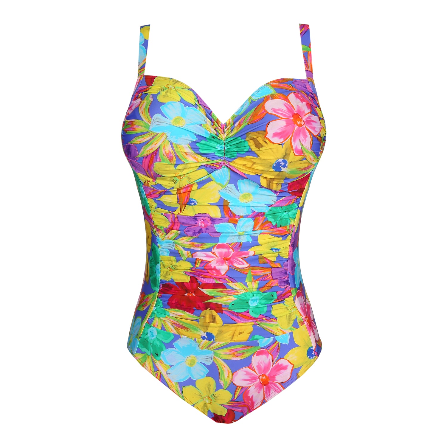 Primadonna Swim Sazan Full Cup Swimsuit Control (4010730) Blue Bloom