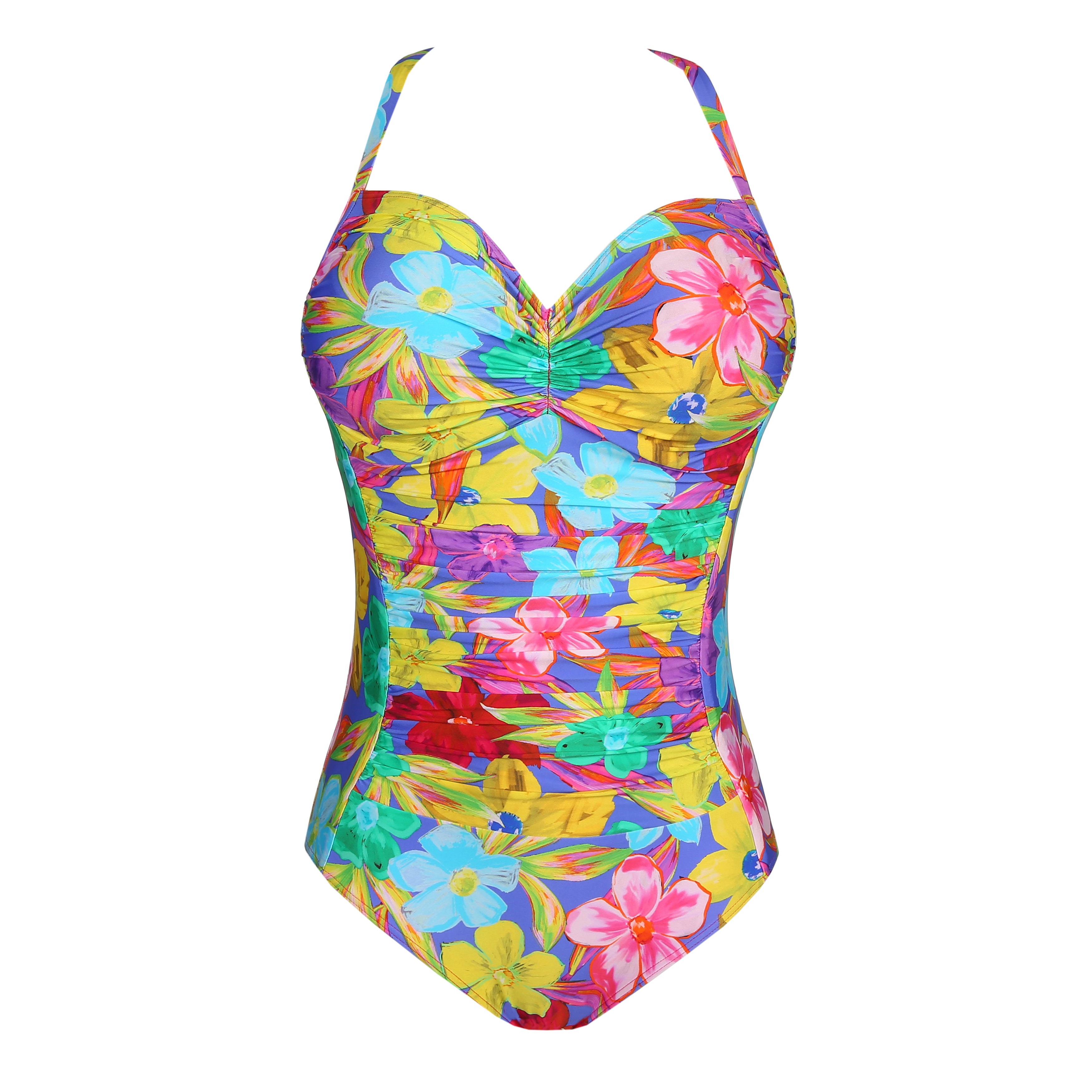 Primadonna Swim Sazan Full Cup Swimsuit Control (4010730) Blue Bloom