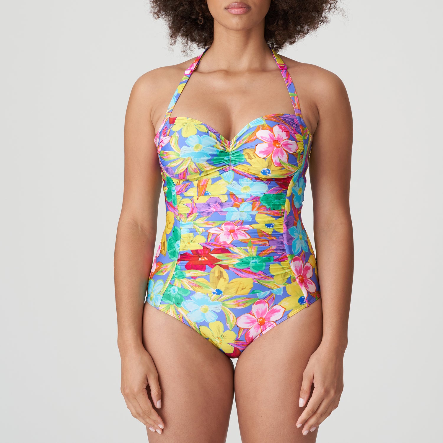 Primadonna Swim Sazan Full Cup Swimsuit Control (4010730) Blue Bloom