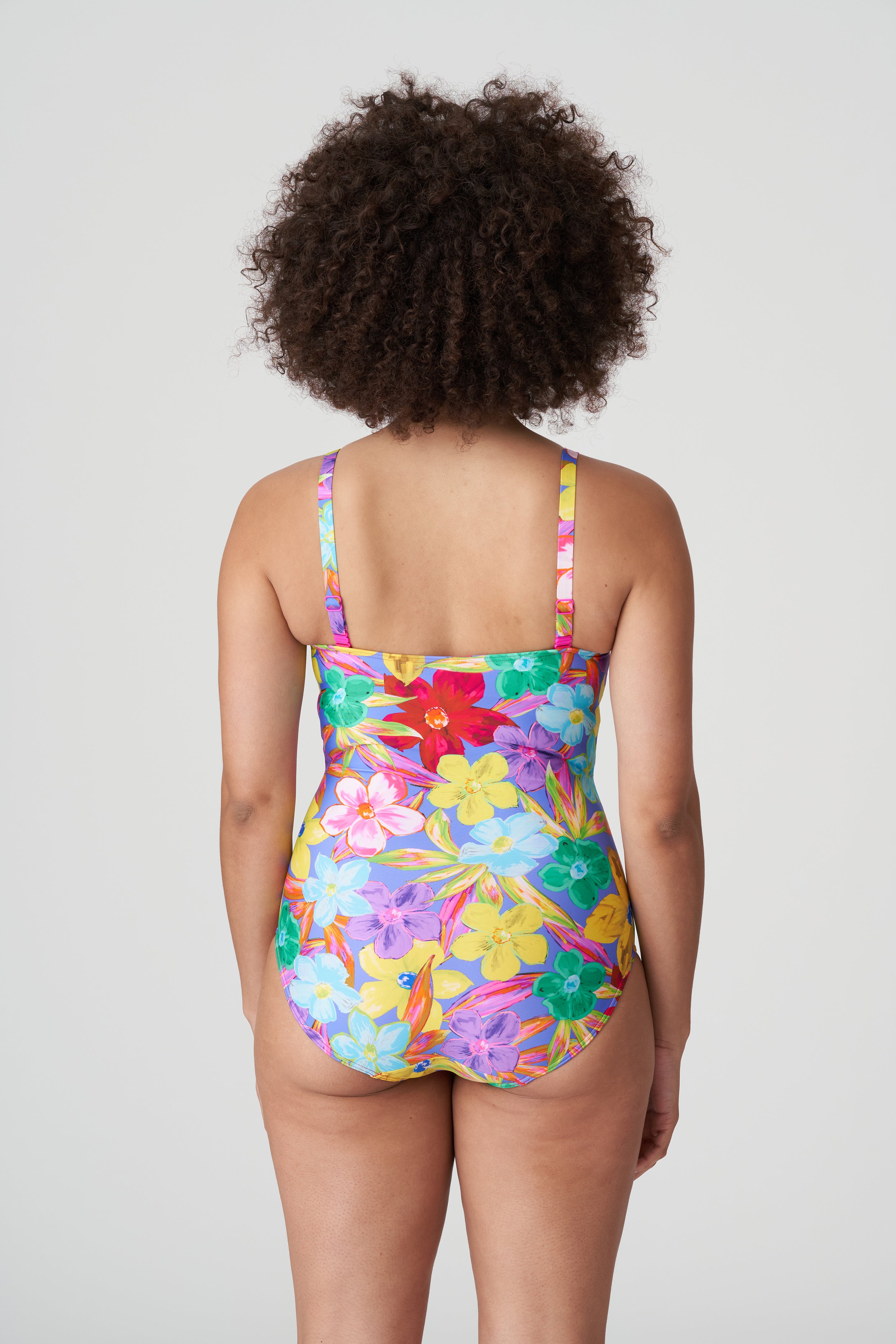 Primadonna Swim Sazan Full Cup Swimsuit Control (4010730) Blue Bloom