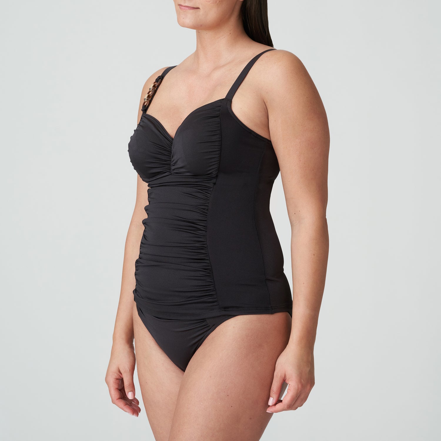 Primadonna Swim Barrani Full Cup Tankini (4011470) Roast Coffee