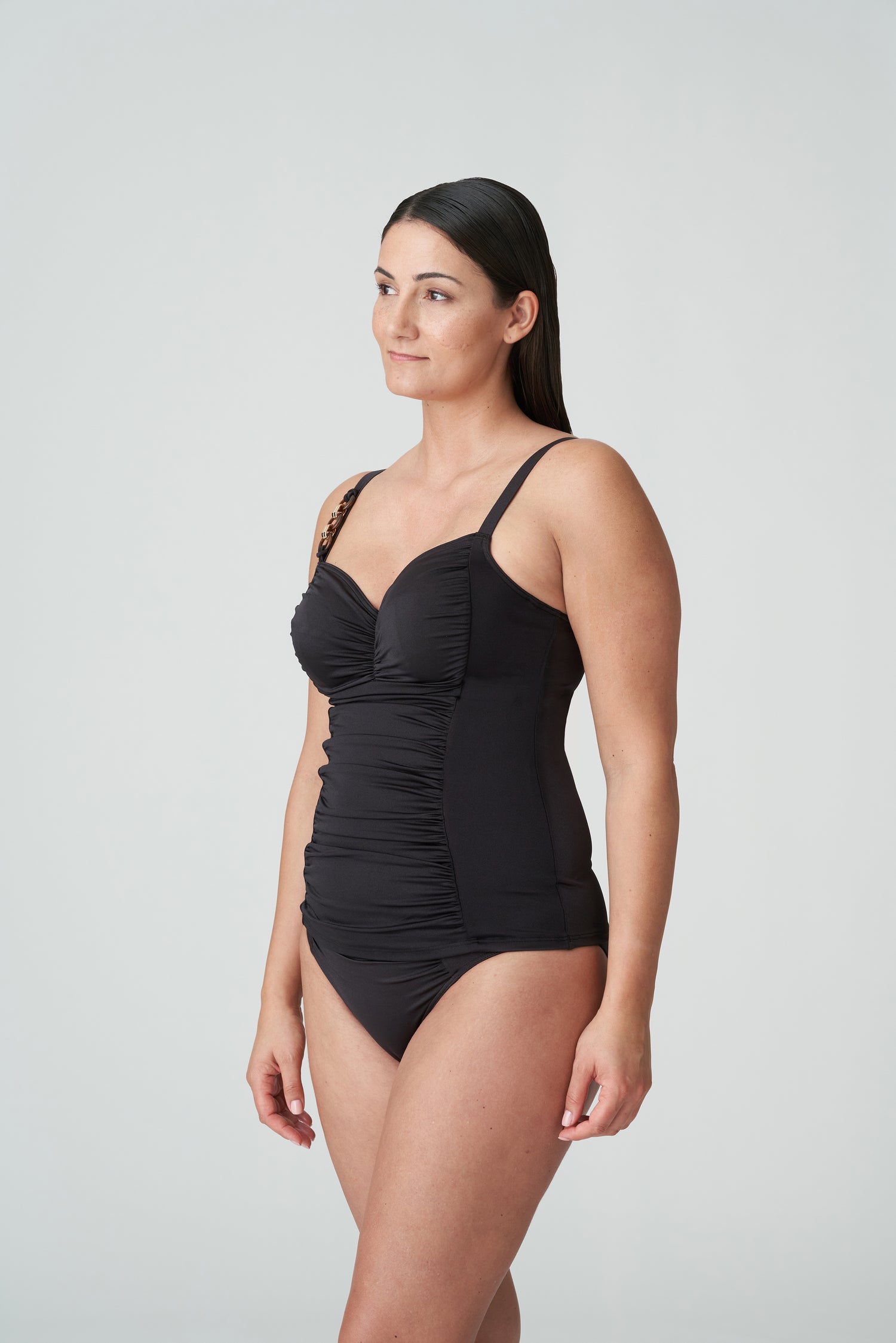 Primadonna Swim Barrani Full Cup Tankini (4011470) Roast Coffee